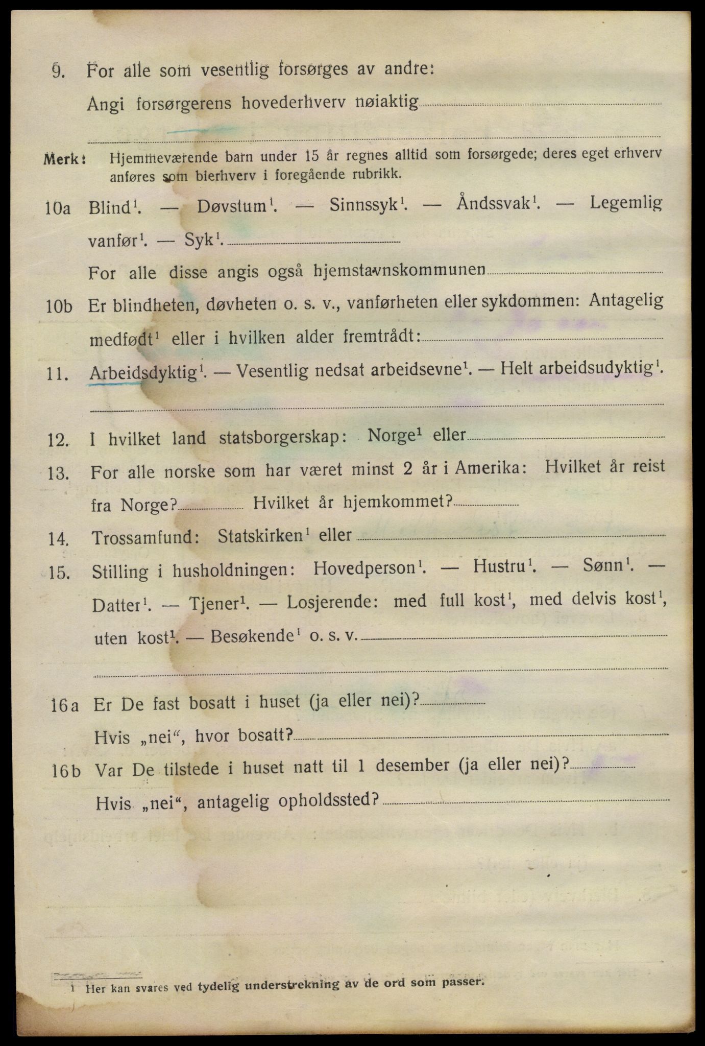 SAO, 1920 census for Son, 1920, p. 955