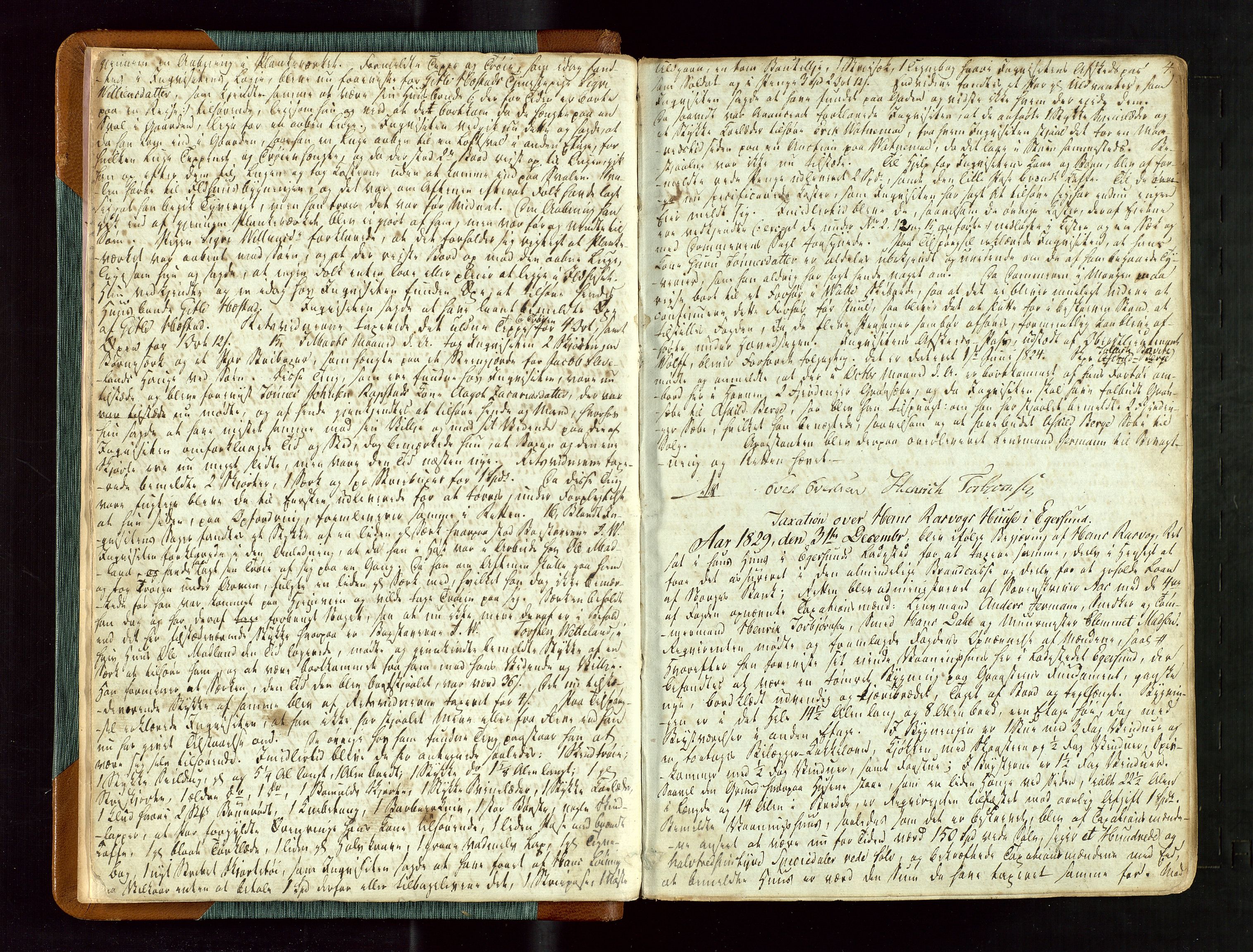 Jæren og Dalane sorenskriveri, AV/SAST-A-100306/3/30/30BBA/L0002: EKSTRARETTSPROTOKOLL - DALANE, 1829-1835, p. 3b-4a