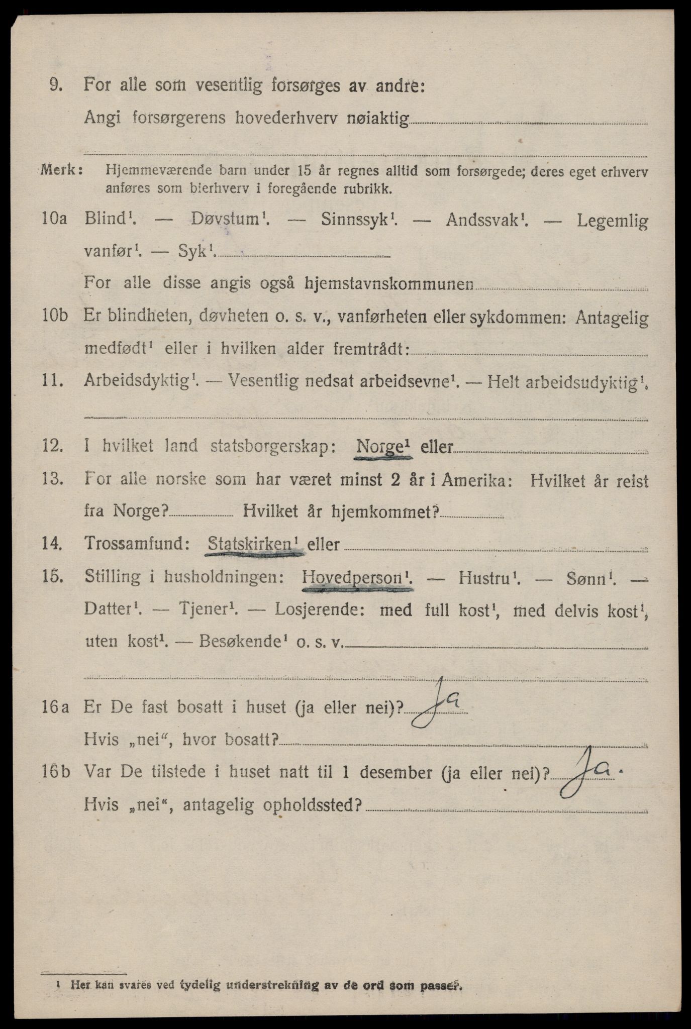 SAKO, 1920 census for Kviteseid, 1920, p. 2382