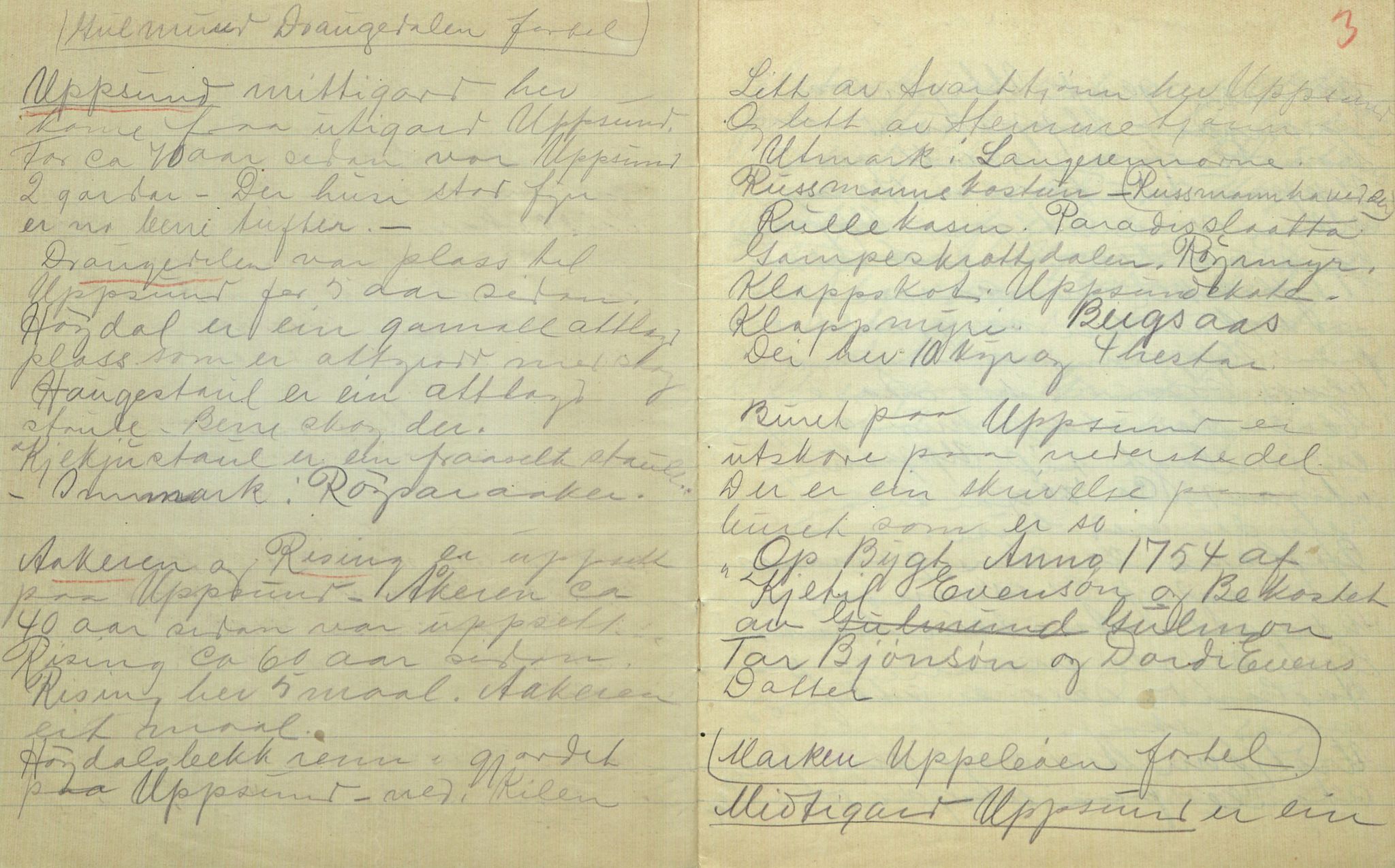 Rikard Berge, TEMU/TGM-A-1003/F/L0017/0003: 551-599 / 553 Kviteseid soge, Signe Vesterdal, 1918, p. 2-3