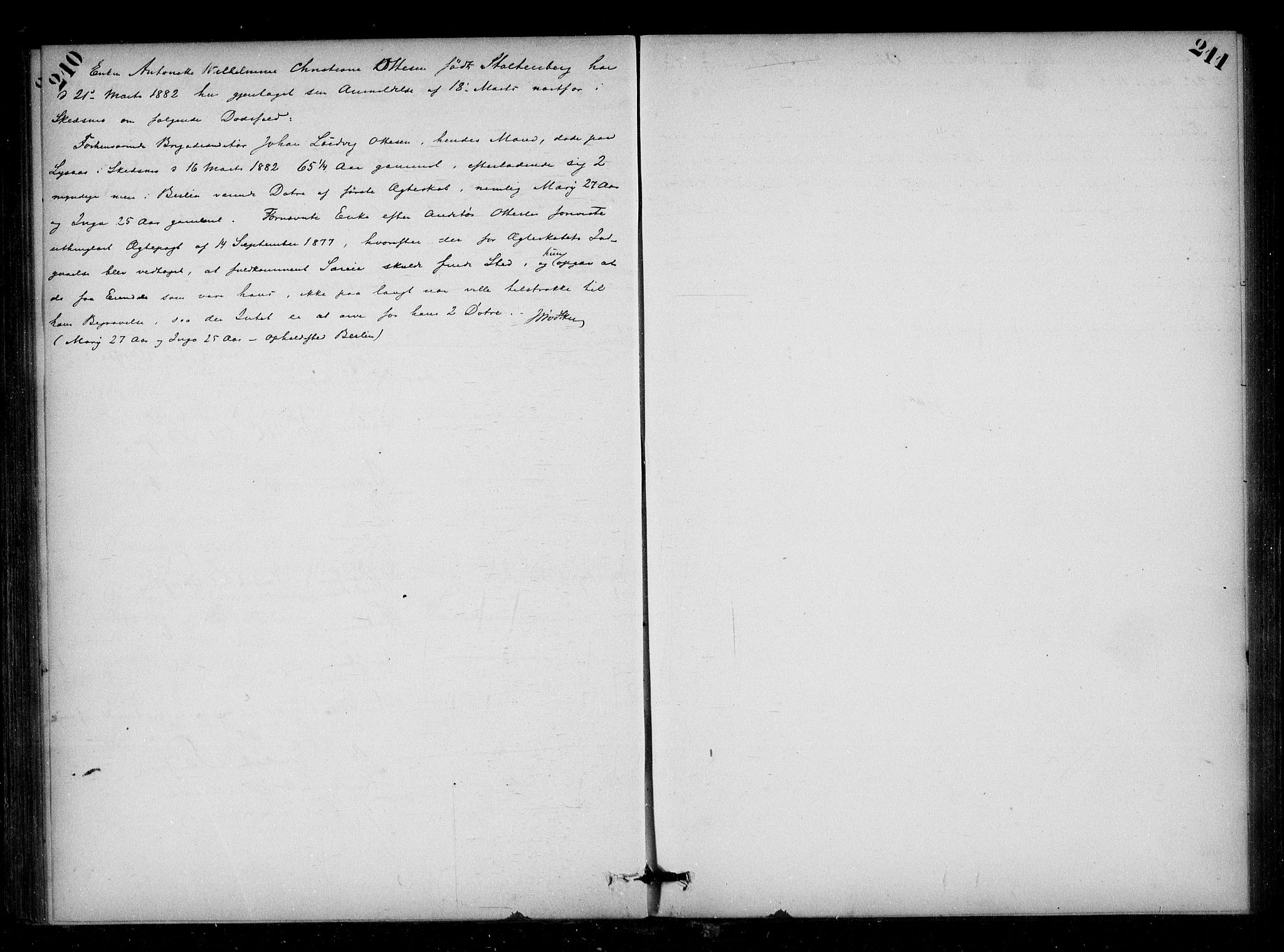 Nedre Romerike sorenskriveri, SAO/A-10469/H/Hb/Hba/L0003: Dødsfallsprotokoll, rekke I , 1863-1876, p. 210-211