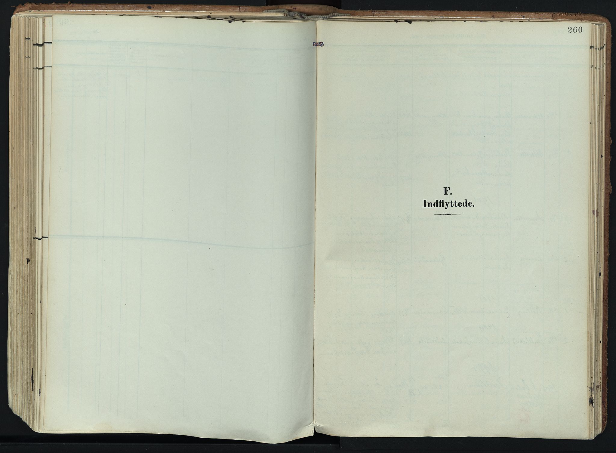 Hedrum kirkebøker, SAKO/A-344/F/Fa/L0010: Parish register (official) no. I 10, 1904-1918, p. 260