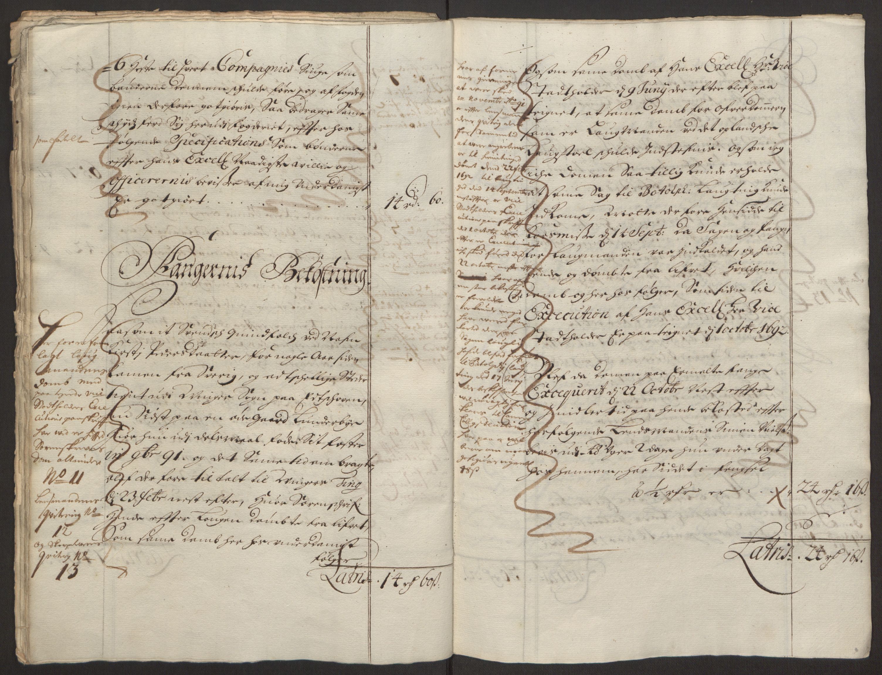 Rentekammeret inntil 1814, Reviderte regnskaper, Fogderegnskap, AV/RA-EA-4092/R13/L0830: Fogderegnskap Solør, Odal og Østerdal, 1692, p. 24