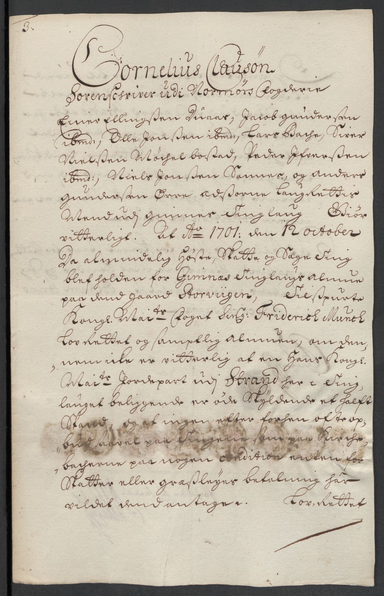 Rentekammeret inntil 1814, Reviderte regnskaper, Fogderegnskap, AV/RA-EA-4092/R56/L3739: Fogderegnskap Nordmøre, 1700-1702, p. 295