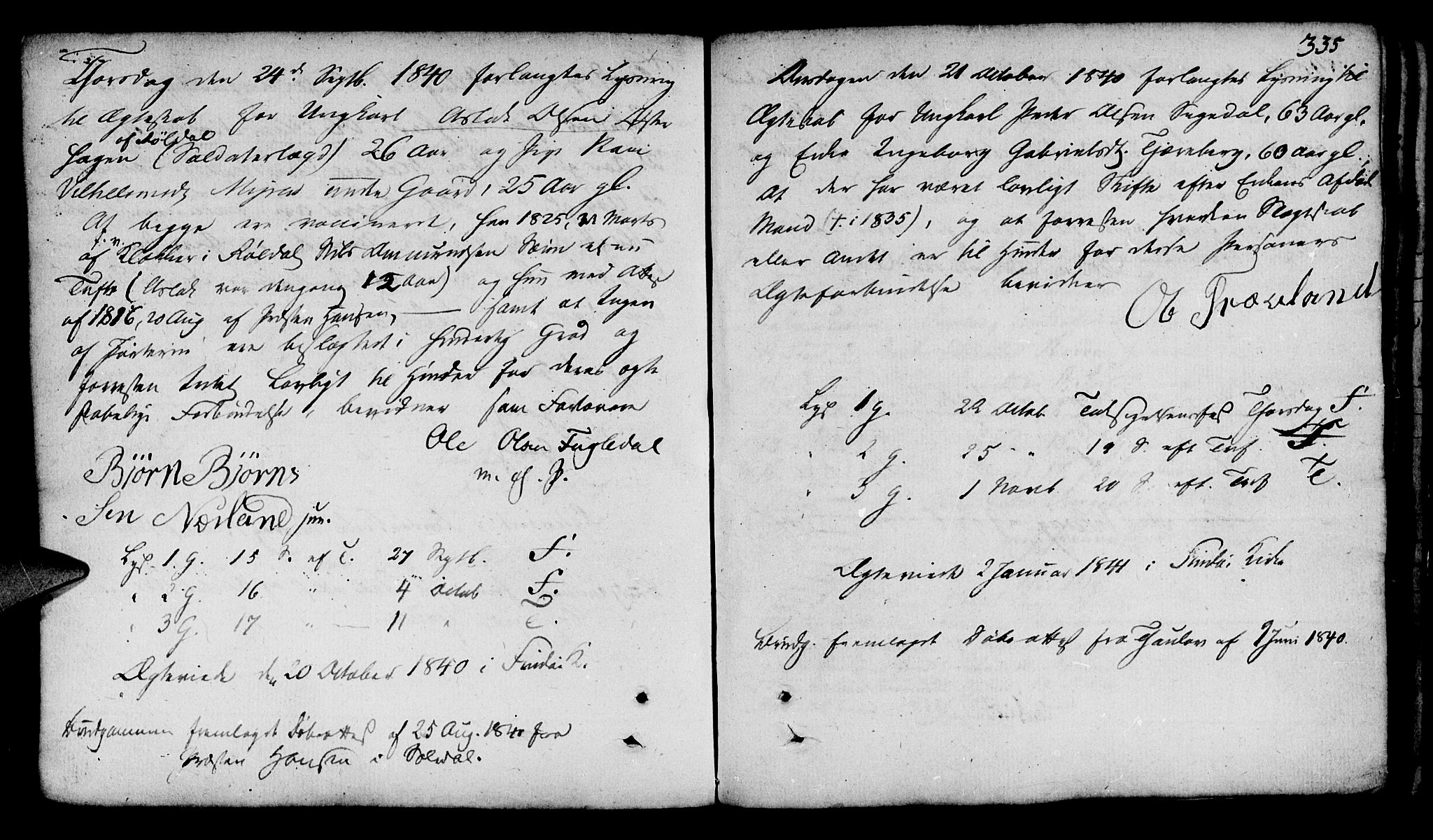 Finnøy sokneprestkontor, SAST/A-101825/H/Ha/Haa/L0005: Parish register (official) no. A 5, 1773-1816, p. 335