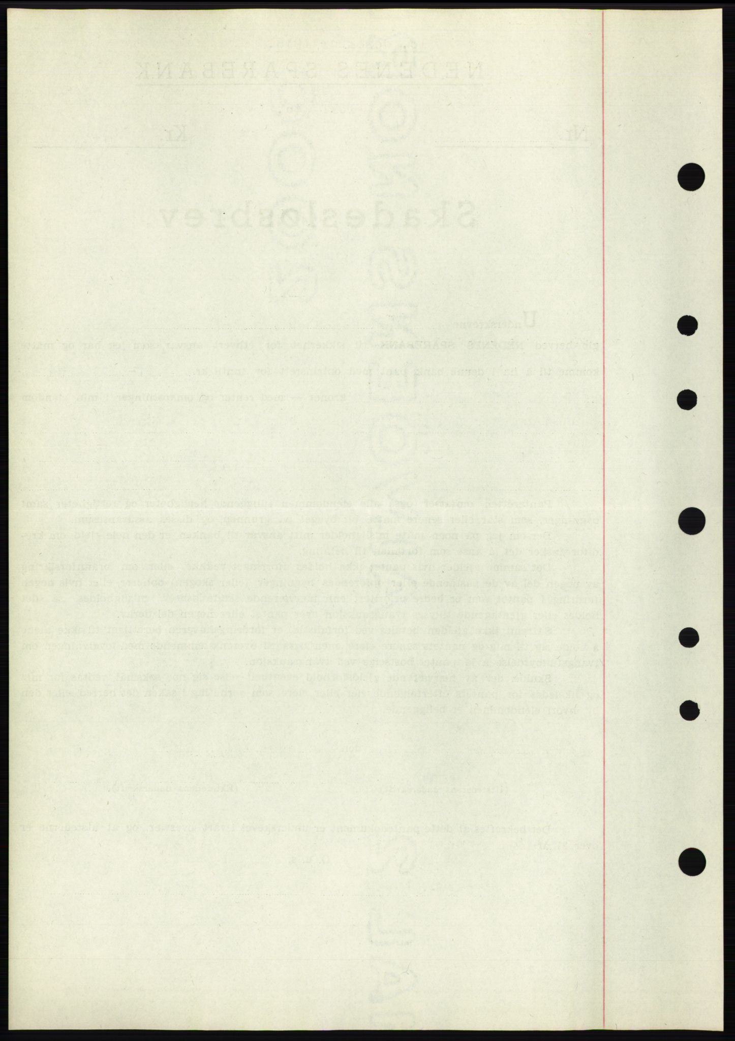 Nedenes sorenskriveri, SAK/1221-0006/G/Gb/Gbb/L0003: Mortgage book no. B3b, 1946-1946, Diary no: : 1611/1946