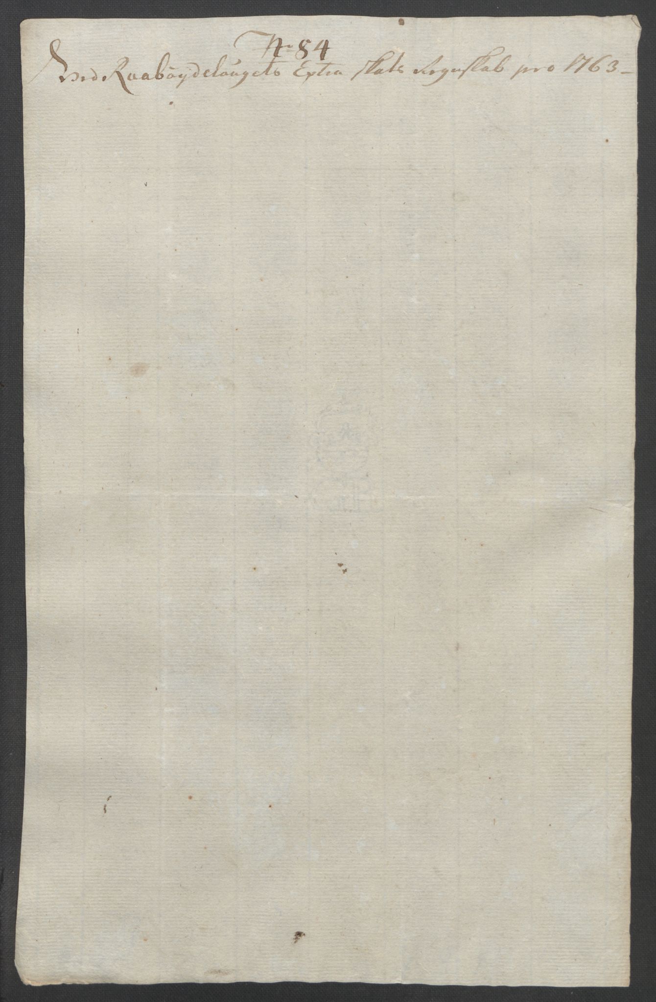 Rentekammeret inntil 1814, Reviderte regnskaper, Fogderegnskap, RA/EA-4092/R40/L2517: Ekstraskatten Råbyggelag, 1762-1763, p. 483