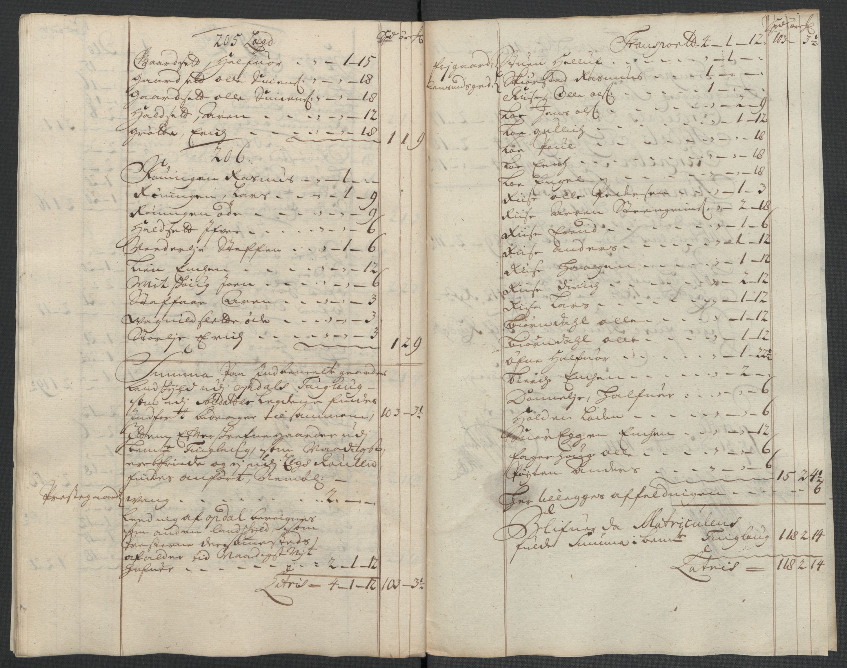 Rentekammeret inntil 1814, Reviderte regnskaper, Fogderegnskap, RA/EA-4092/R60/L3961: Fogderegnskap Orkdal og Gauldal, 1711, p. 114