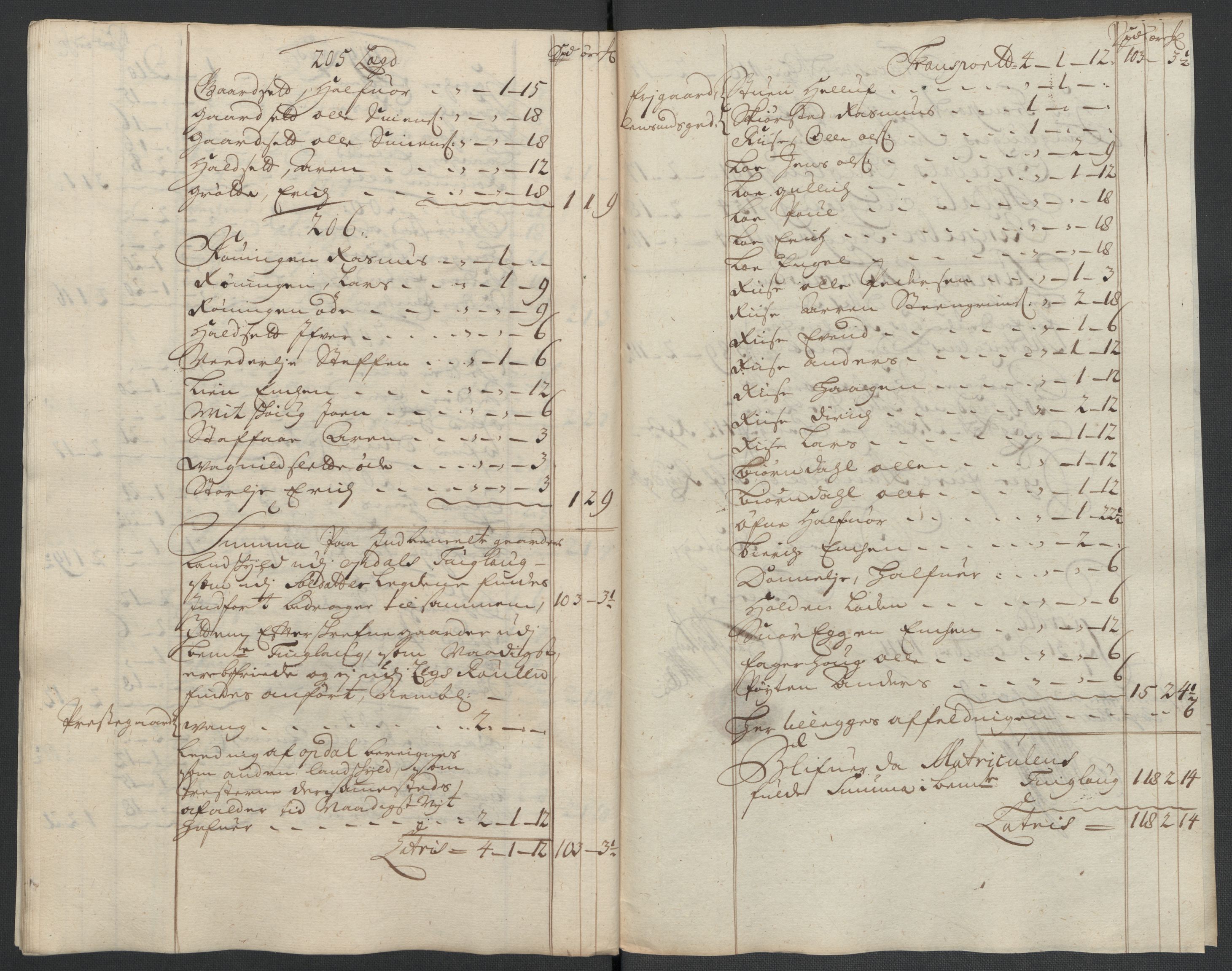 Rentekammeret inntil 1814, Reviderte regnskaper, Fogderegnskap, AV/RA-EA-4092/R60/L3961: Fogderegnskap Orkdal og Gauldal, 1711, p. 114