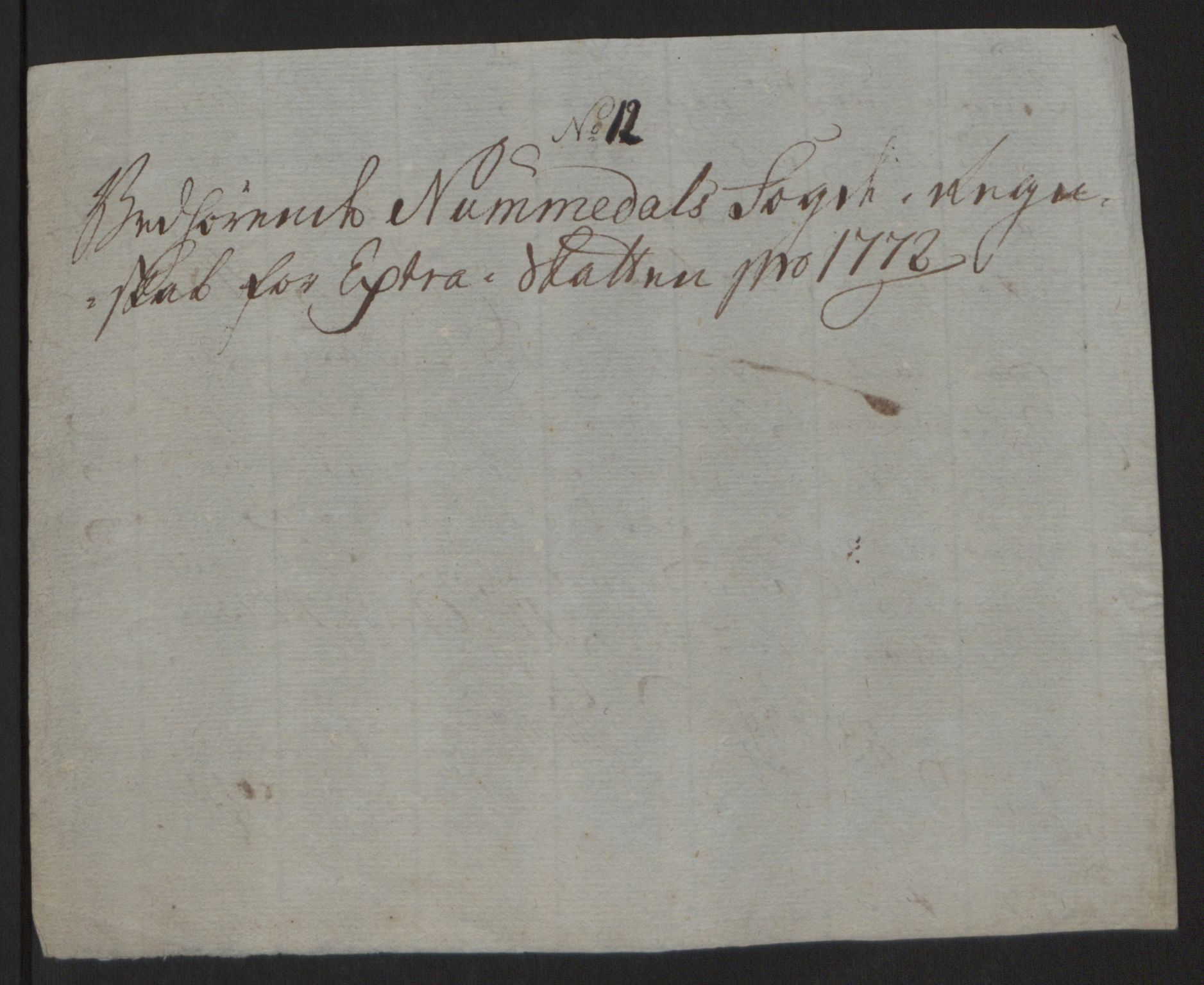 Rentekammeret inntil 1814, Reviderte regnskaper, Fogderegnskap, RA/EA-4092/R64/L4502: Ekstraskatten Namdal, 1762-1772, p. 472