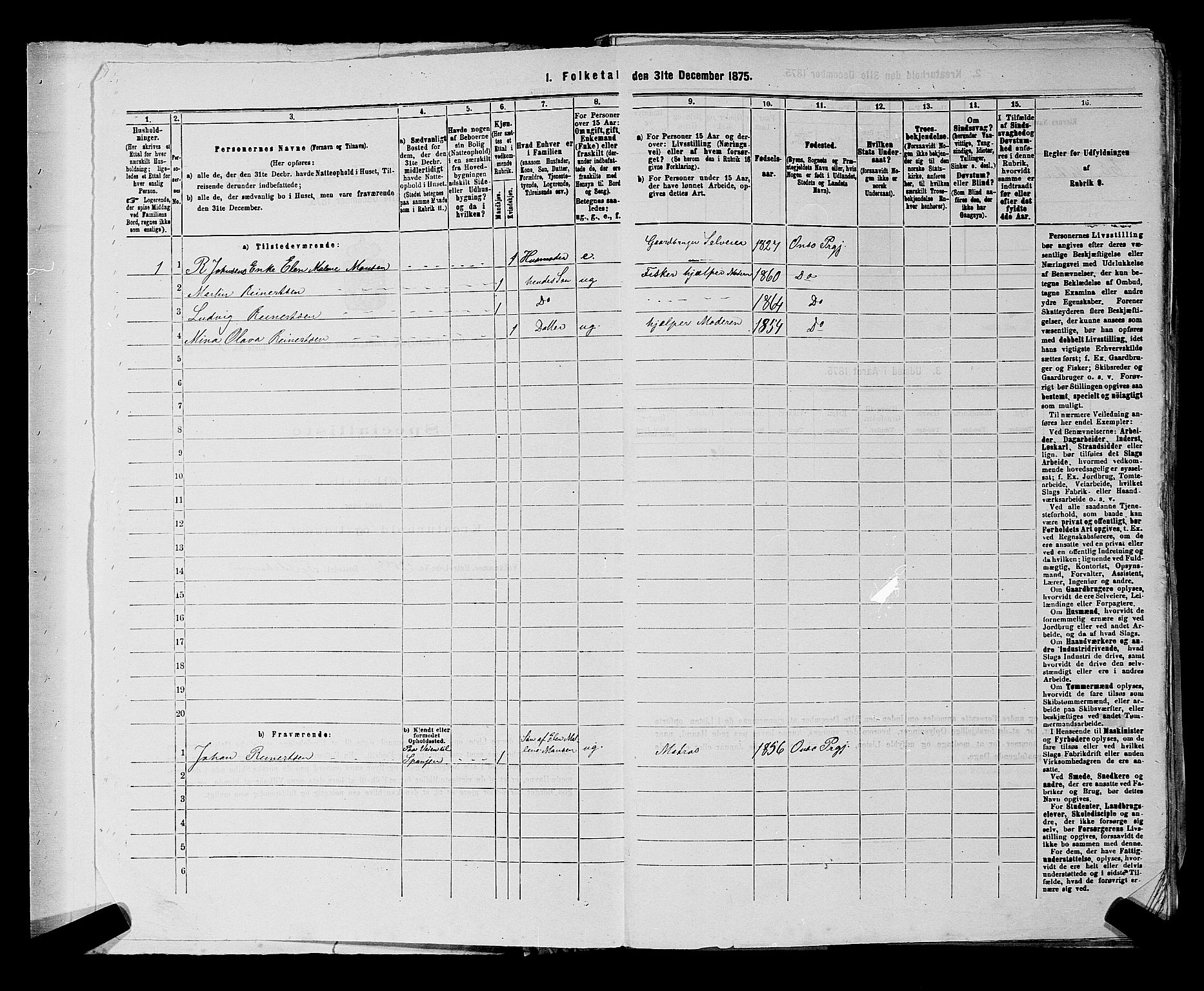 RA, 1875 census for 0134P Onsøy, 1875, p. 998