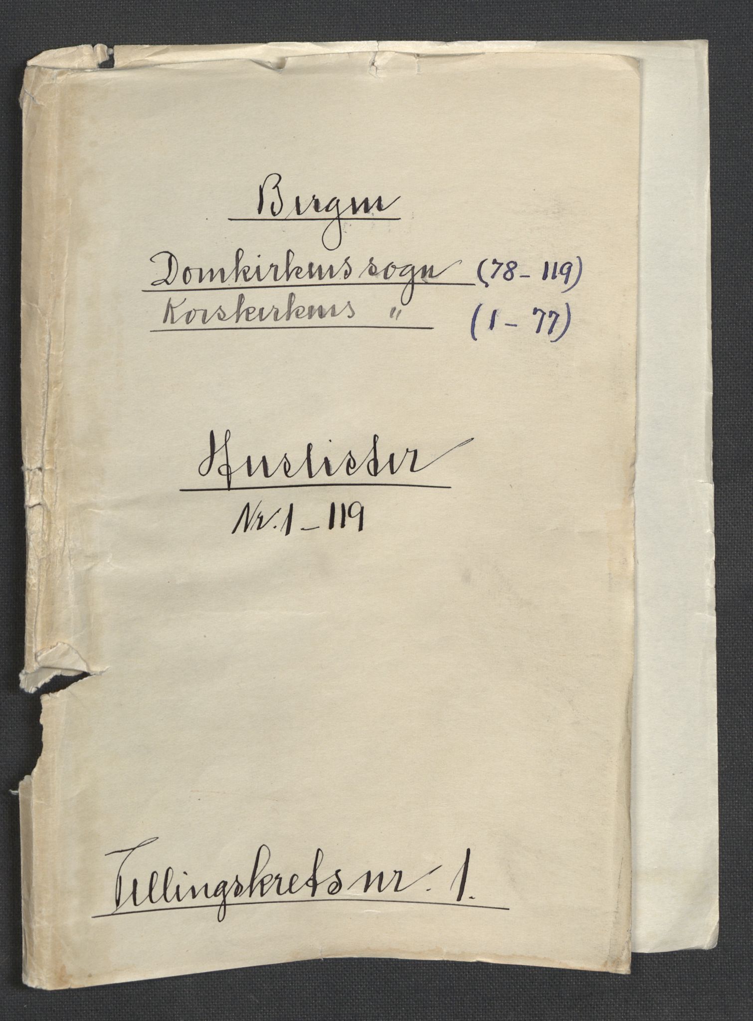 RA, 1891 Census for 1301 Bergen, 1891, p. 149