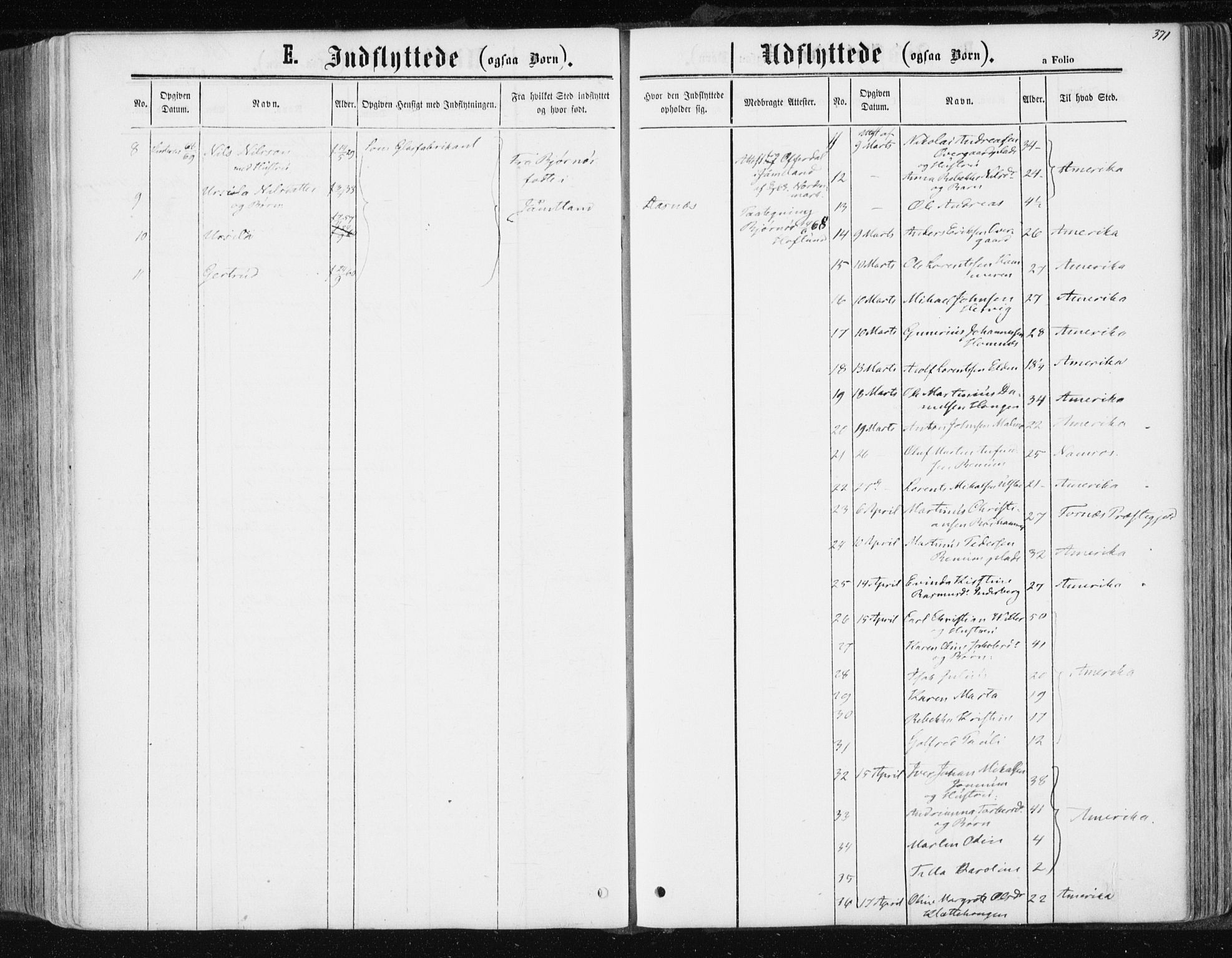 Ministerialprotokoller, klokkerbøker og fødselsregistre - Nord-Trøndelag, AV/SAT-A-1458/741/L0394: Parish register (official) no. 741A08, 1864-1877, p. 371