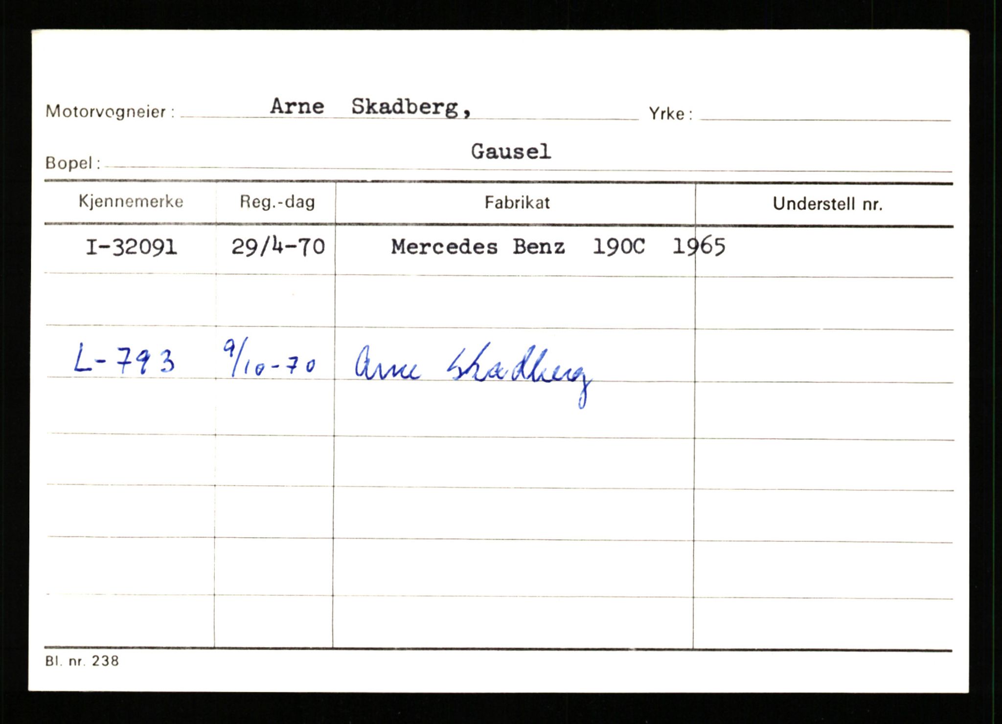 Stavanger trafikkstasjon, AV/SAST-A-101942/0/G/L0005: Registreringsnummer: 23000 - 34245, 1930-1971, p. 2812