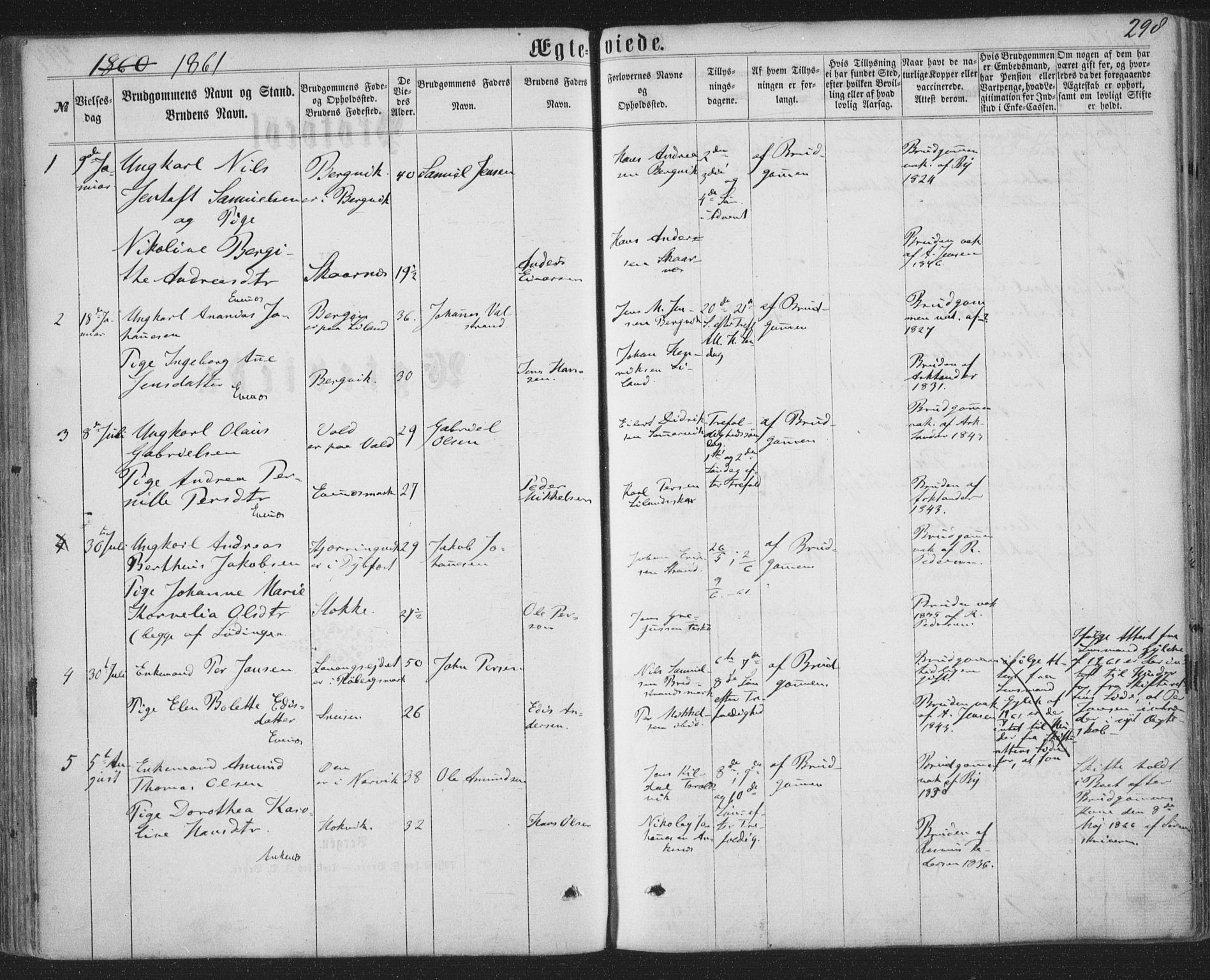 Ministerialprotokoller, klokkerbøker og fødselsregistre - Nordland, SAT/A-1459/863/L0896: Parish register (official) no. 863A08, 1861-1871, p. 298