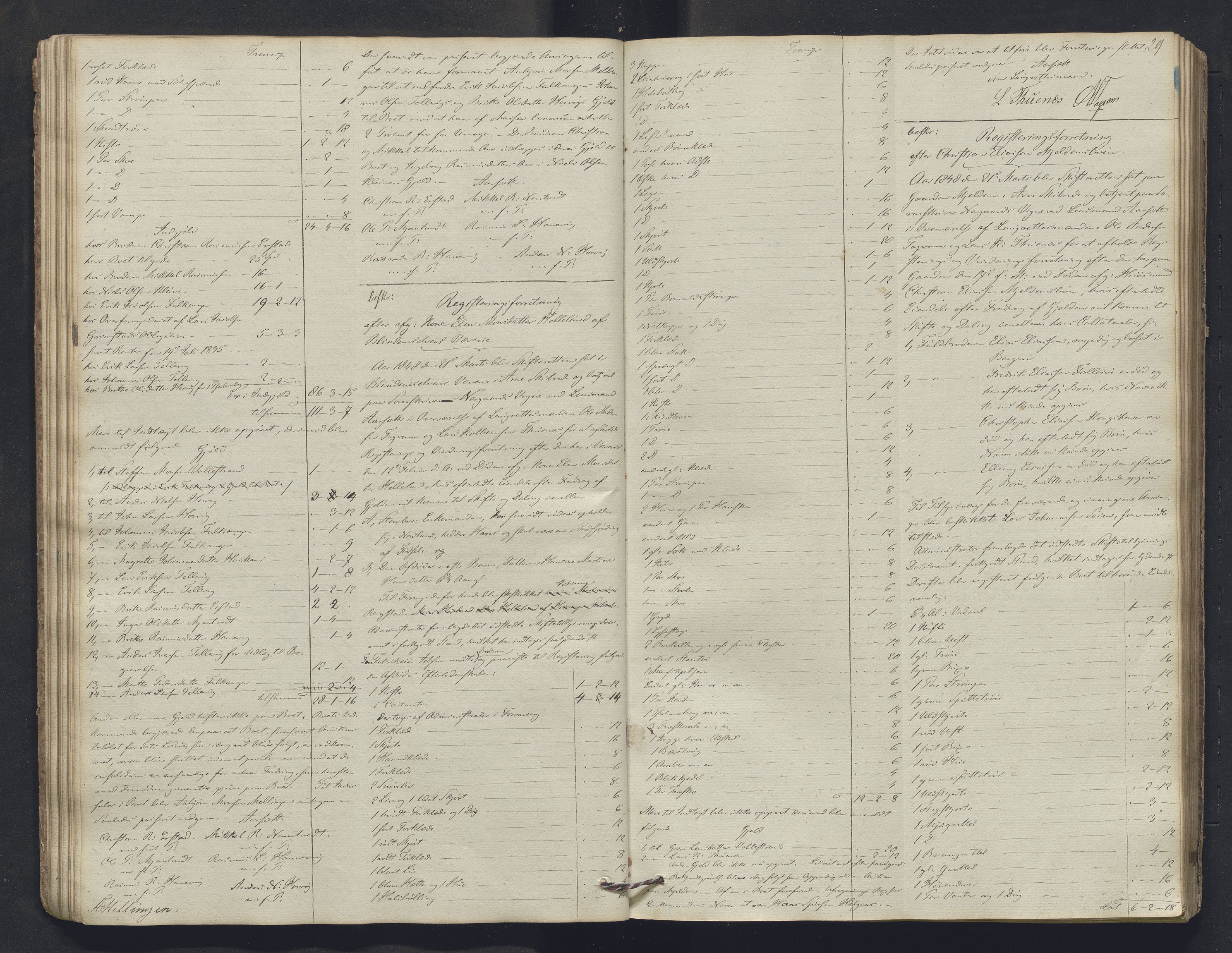 Nordhordland sorenskrivar, SAB/A-2901/1/H/Hb/L0004: Registreringsprotokollar, 1846-1852, p. 29