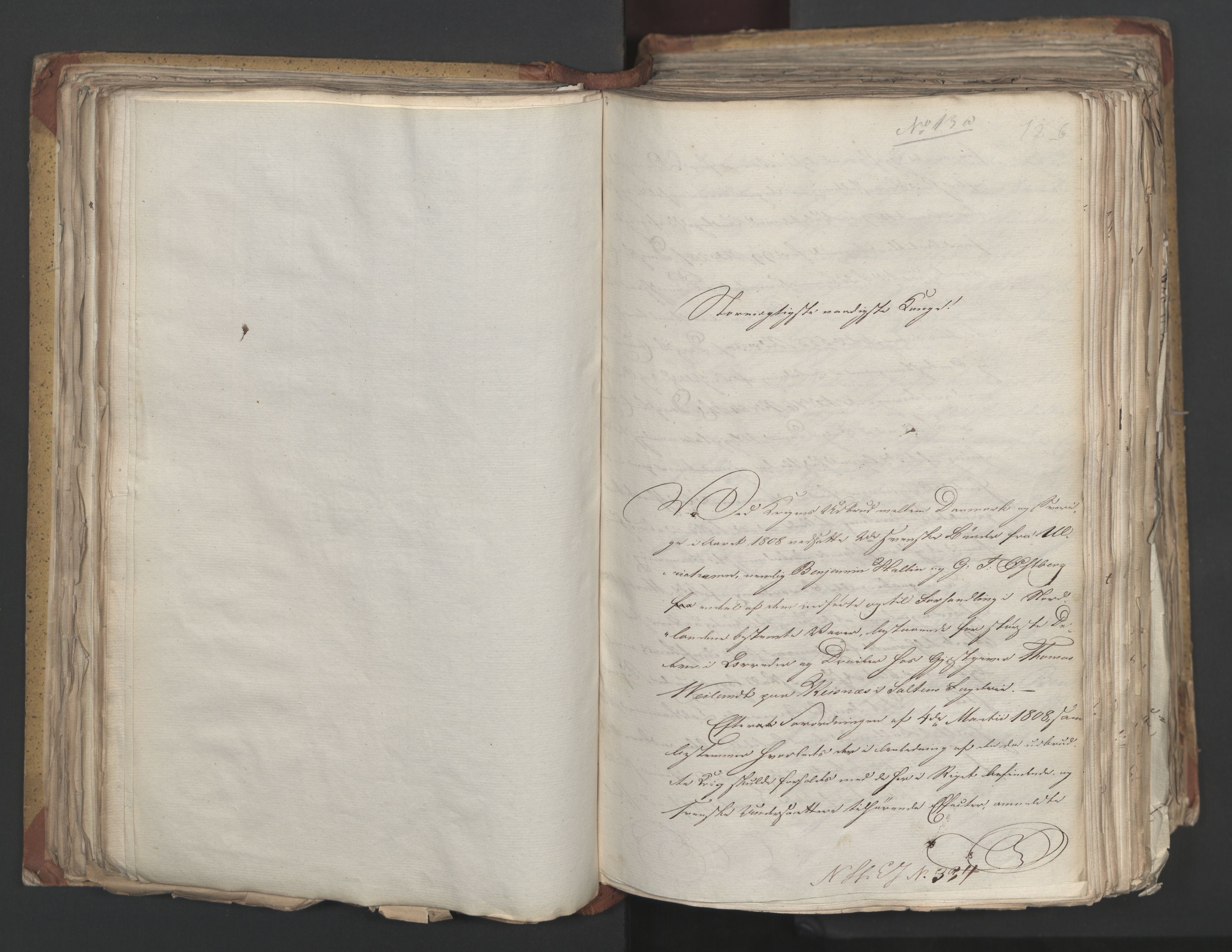 Statsrådsavdelingen i Stockholm, AV/RA-S-1003/D/Da/L0002: Regjeringsinnstillinger nr. 263-518, 1815, p. 139