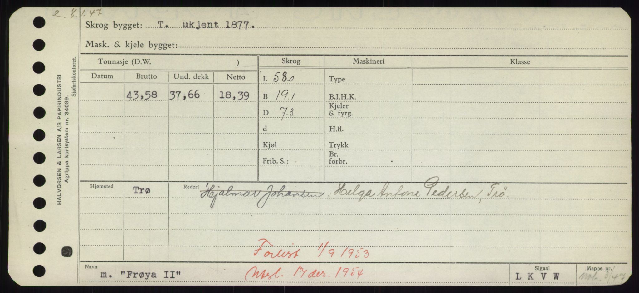 Sjøfartsdirektoratet med forløpere, Skipsmålingen, AV/RA-S-1627/H/Hd/L0011: Fartøy, Fla-Får, p. 559