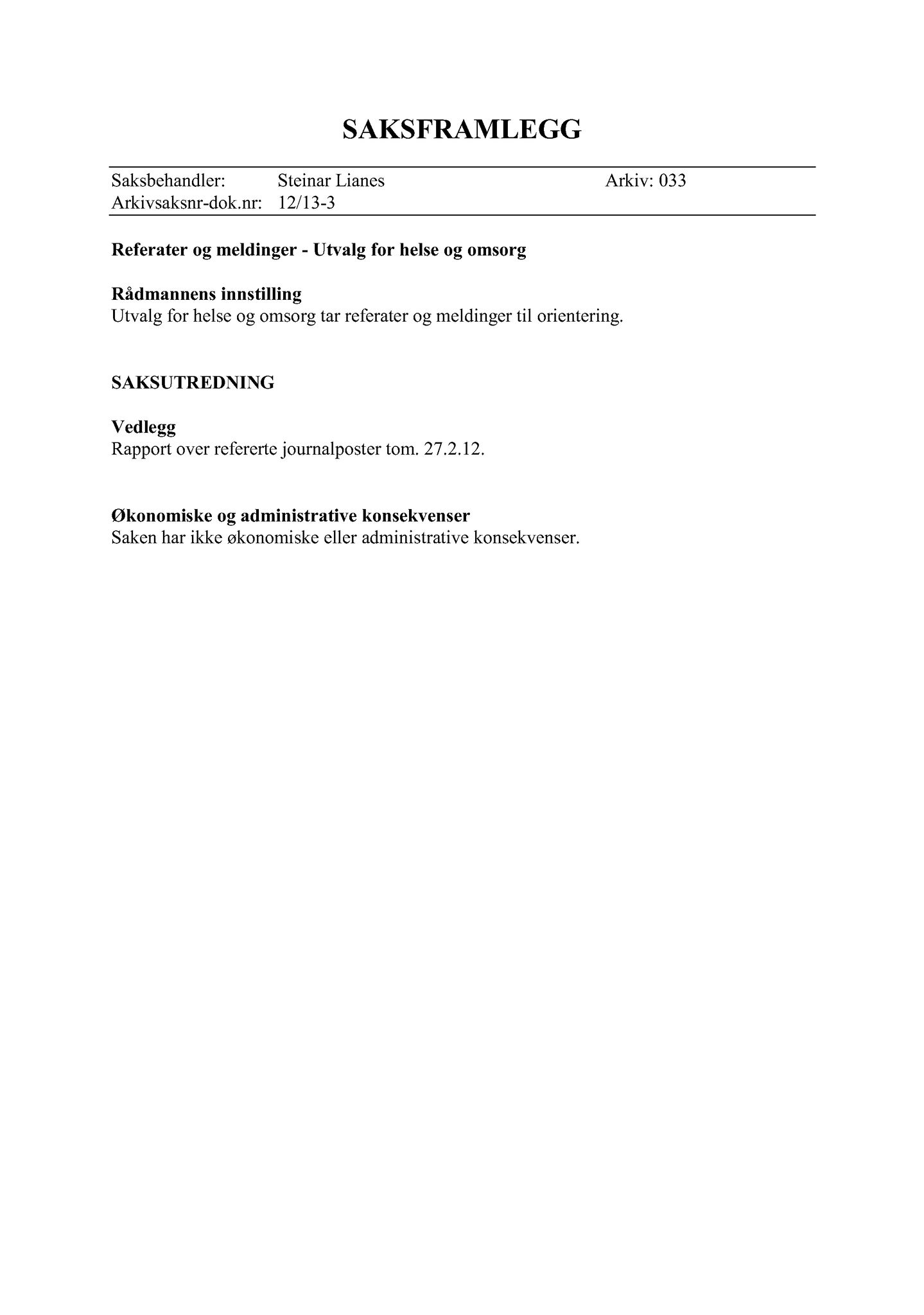 Klæbu Kommune, TRKO/KK/05-UOm/L003: Utvalg for omsorg - Møtedokumenter, 2012, p. 68