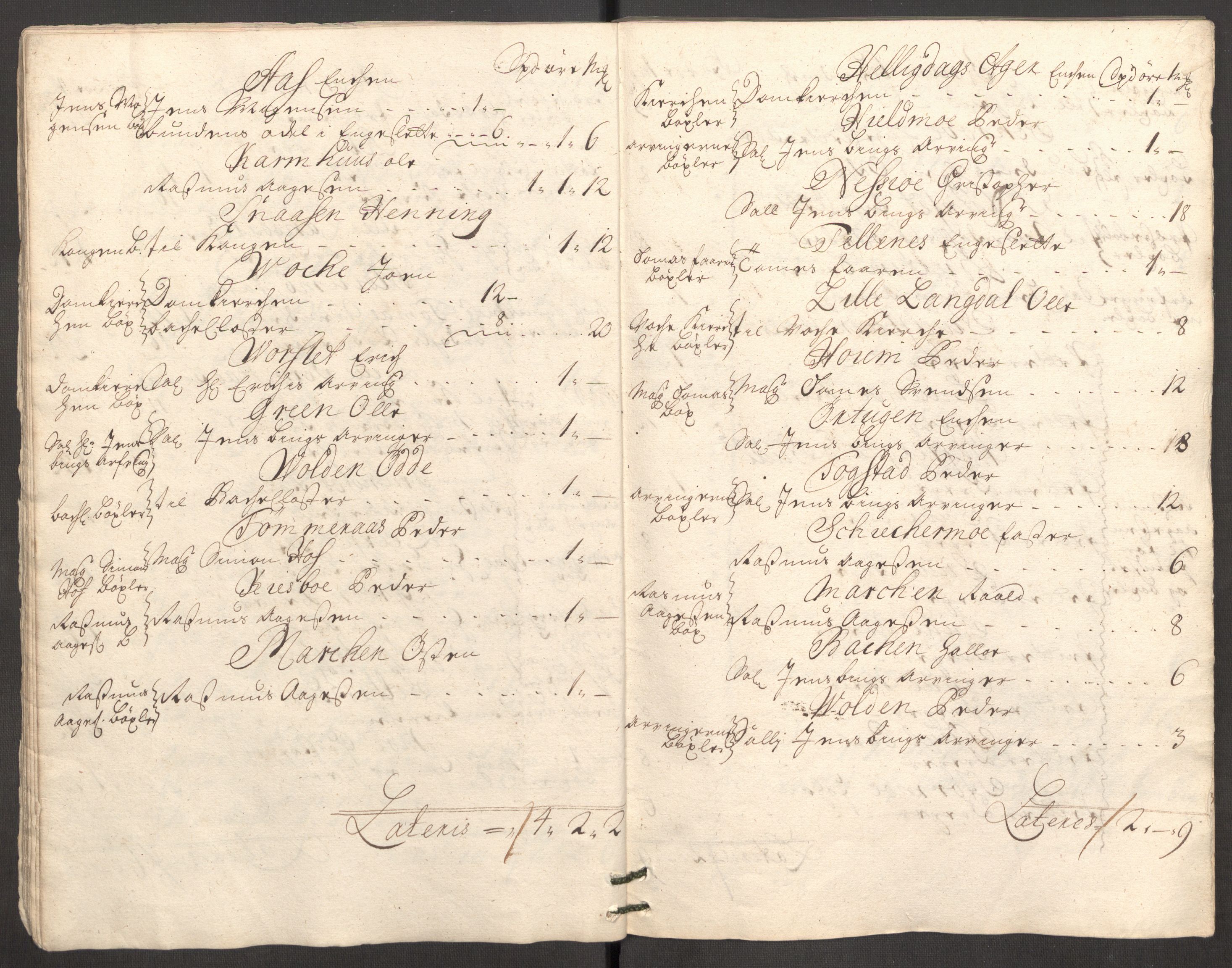 Rentekammeret inntil 1814, Reviderte regnskaper, Fogderegnskap, AV/RA-EA-4092/R62/L4200: Fogderegnskap Stjørdal og Verdal, 1710, p. 29