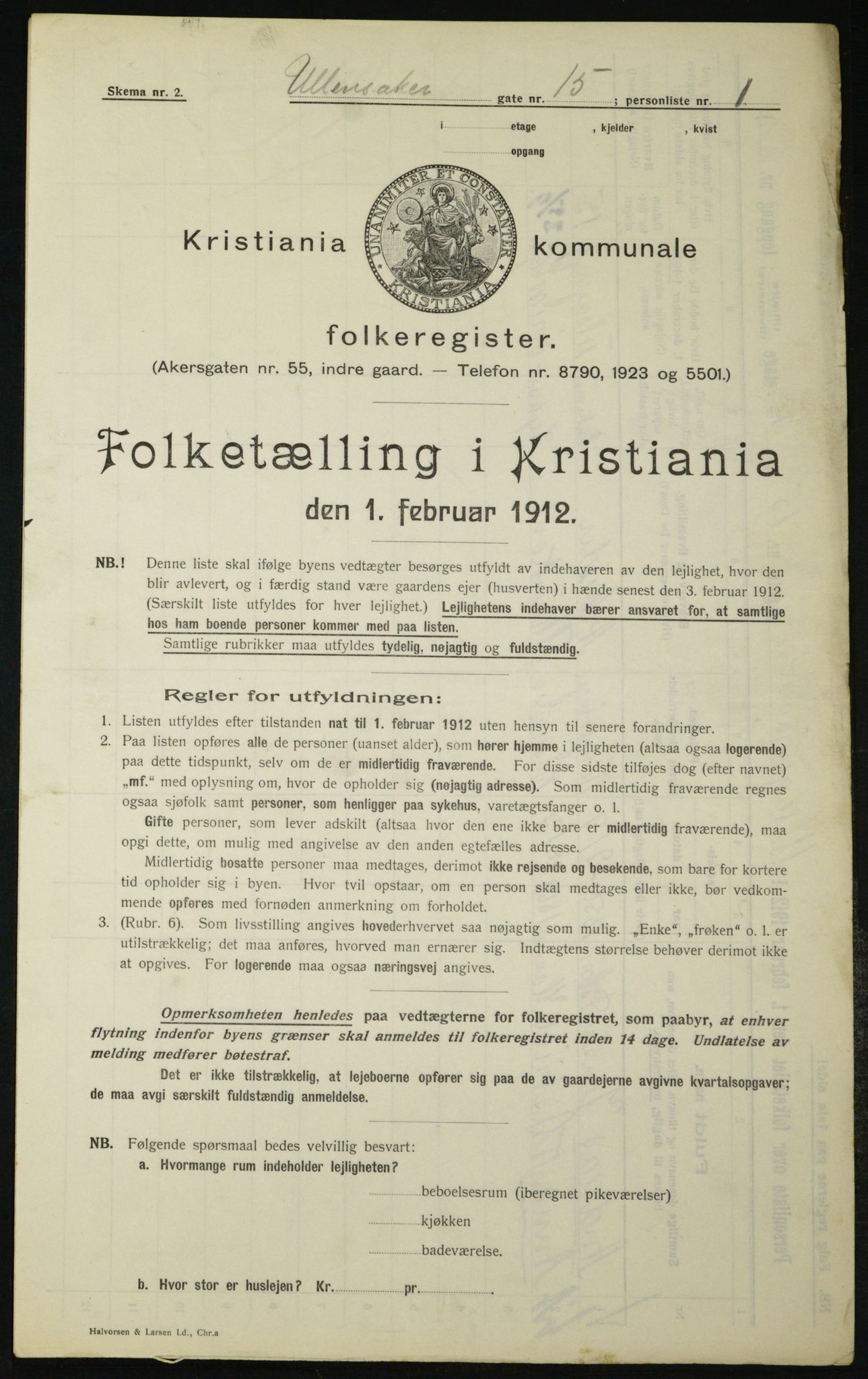 OBA, Municipal Census 1912 for Kristiania, 1912, p. 118828