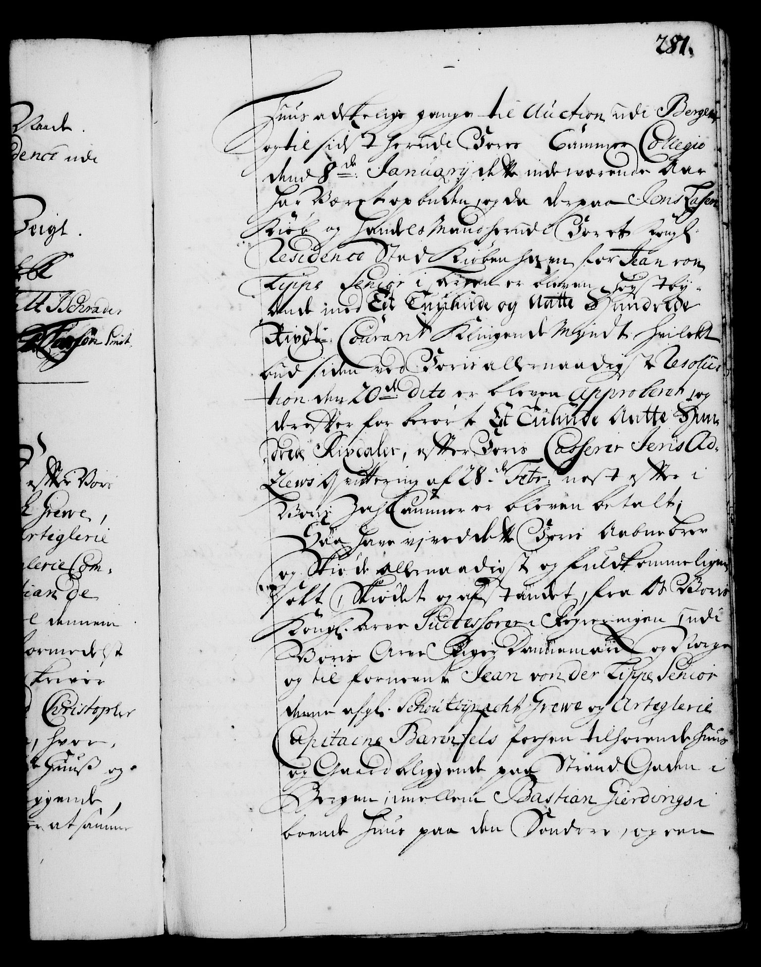 Rentekammeret, Kammerkanselliet, RA/EA-3111/G/Gg/Gga/L0001: Norsk ekspedisjonsprotokoll med register (merket RK 53.1), 1720-1723, p. 281