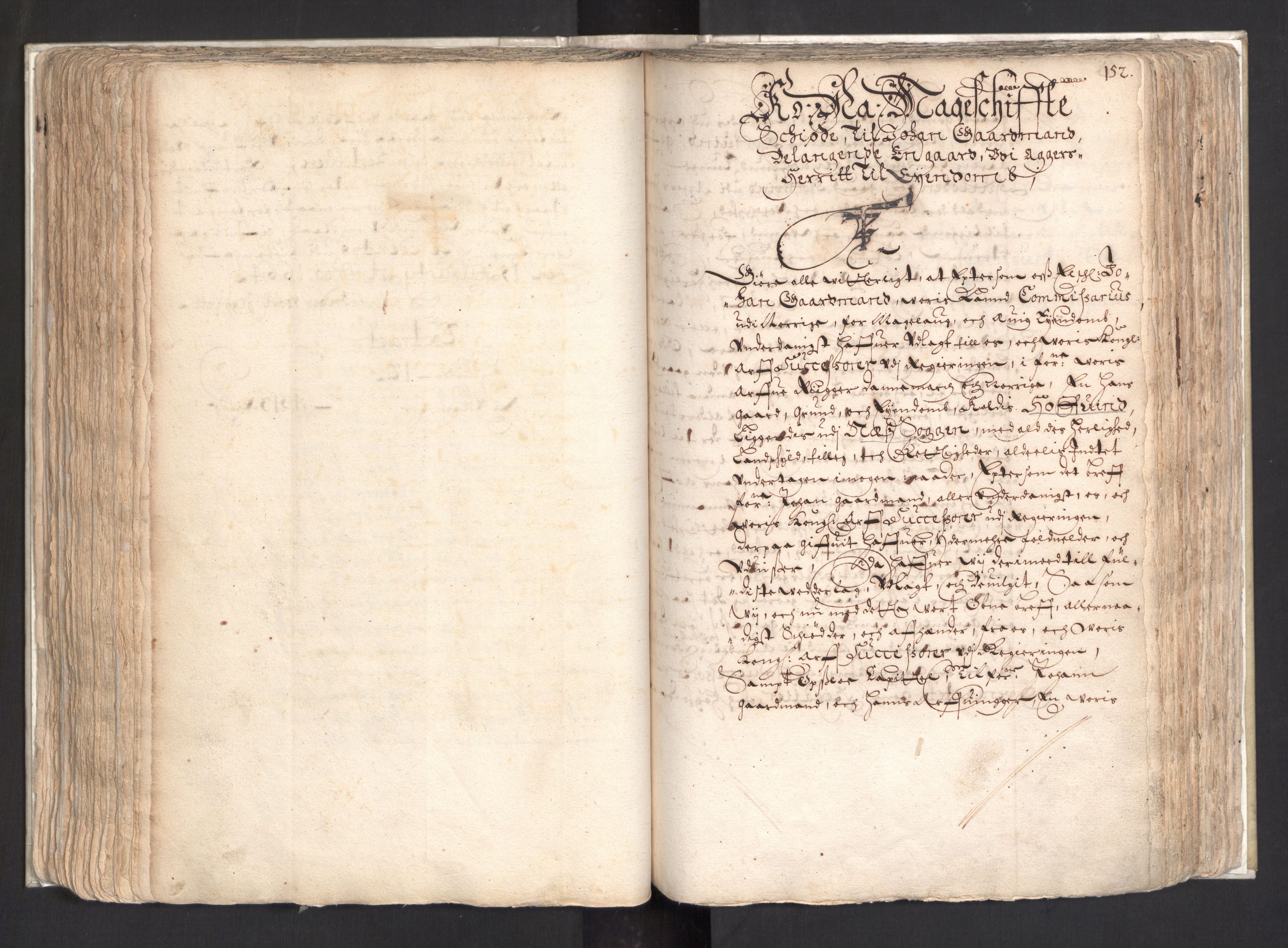 Rentekammeret, Kammerkanselliet, RA/EA-3111/G/Gg/Ggj/Ggja/L0003: Skjøtebok Oa (13), 1661-1669, p. 156