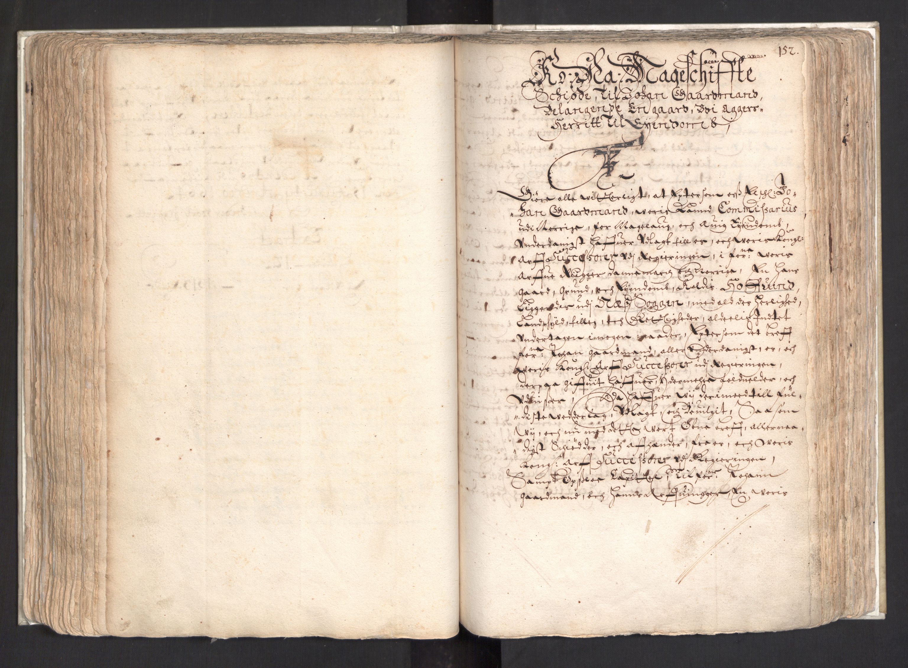Rentekammeret, Kammerkanselliet, AV/RA-EA-3111/G/Gg/Ggj/Ggja/L0003: Skjøtebok Oa (13), 1661-1669, p. 156