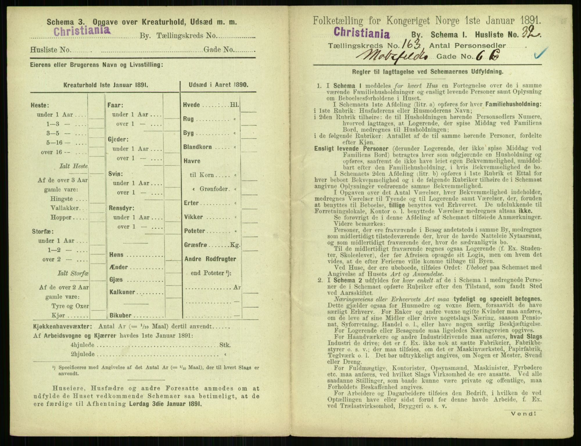 RA, 1891 census for 0301 Kristiania, 1891, p. 93476