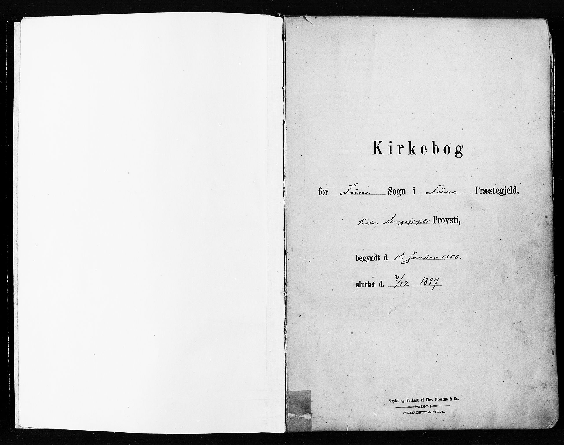 Tune prestekontor Kirkebøker, AV/SAO-A-2007/F/Fa/L0017: Parish register (official) no. 17, 1878-1887