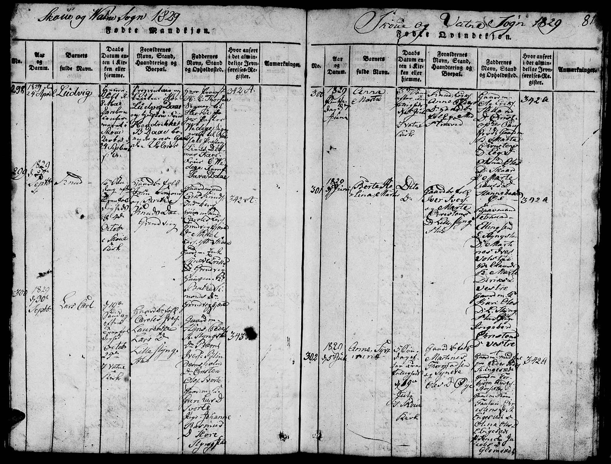 Ministerialprotokoller, klokkerbøker og fødselsregistre - Møre og Romsdal, AV/SAT-A-1454/524/L0360: Parish register (copy) no. 524C01, 1816-1830, p. 81