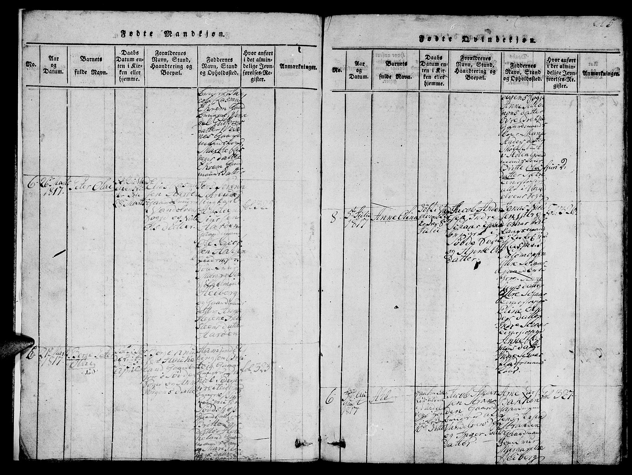 Ministerialprotokoller, klokkerbøker og fødselsregistre - Møre og Romsdal, SAT/A-1454/501/L0004: Parish register (official) no. 501A04, 1816-1831, p. 5