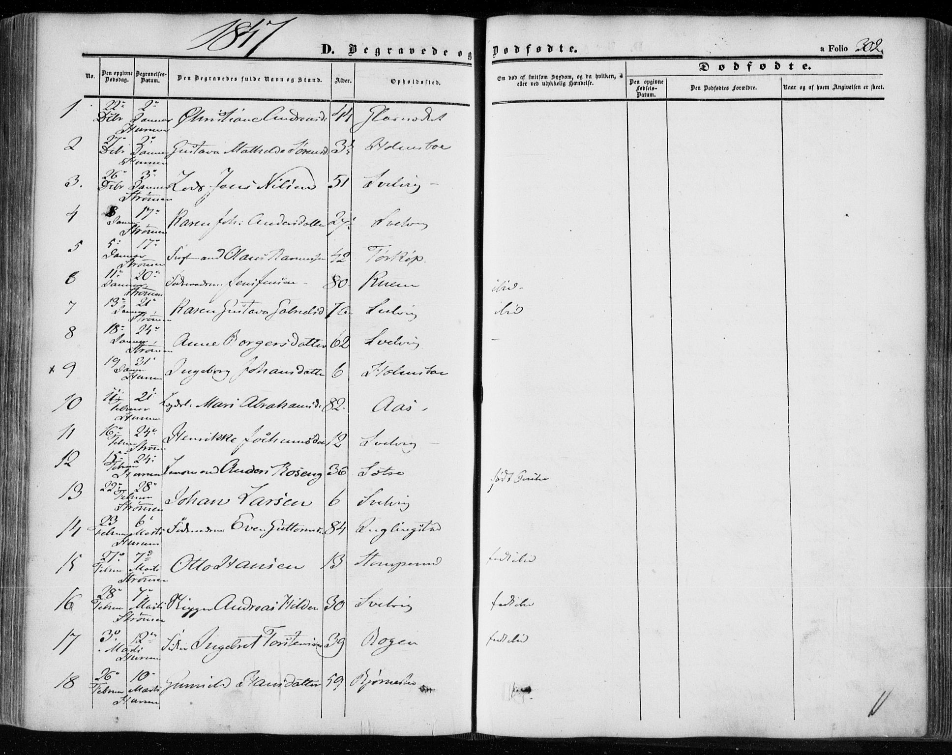 Hurum kirkebøker, SAKO/A-229/F/Fa/L0011: Parish register (official) no. 11, 1847-1860, p. 302