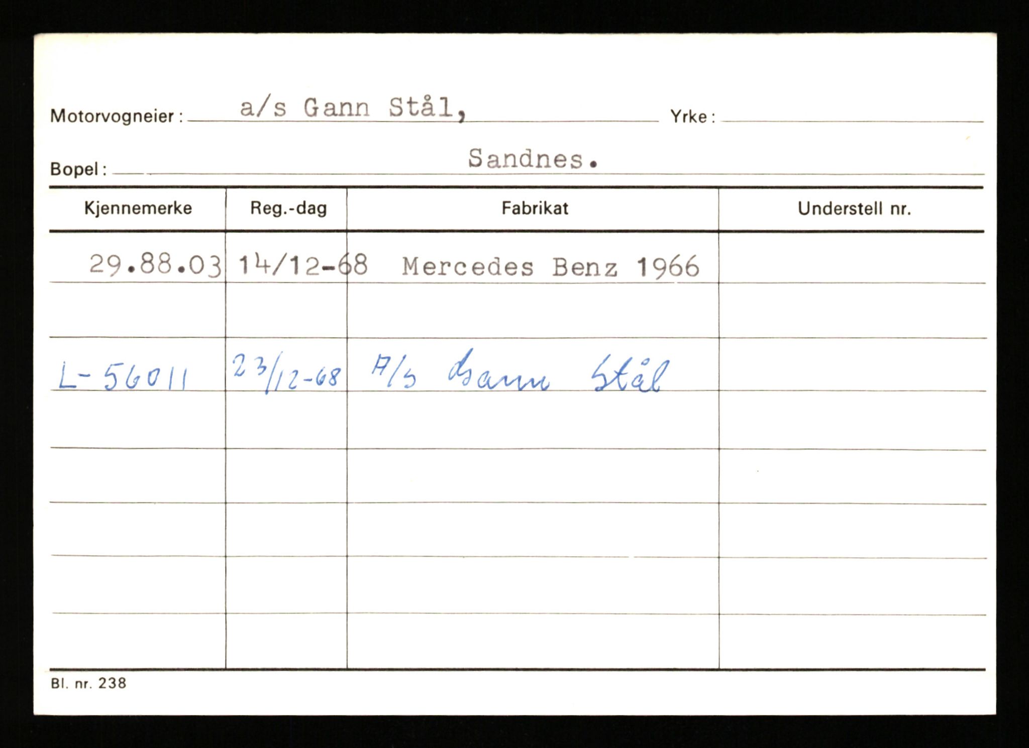 Stavanger trafikkstasjon, AV/SAST-A-101942/0/G/L0011: Registreringsnummer: 240000 - 363477, 1930-1971, p. 1205