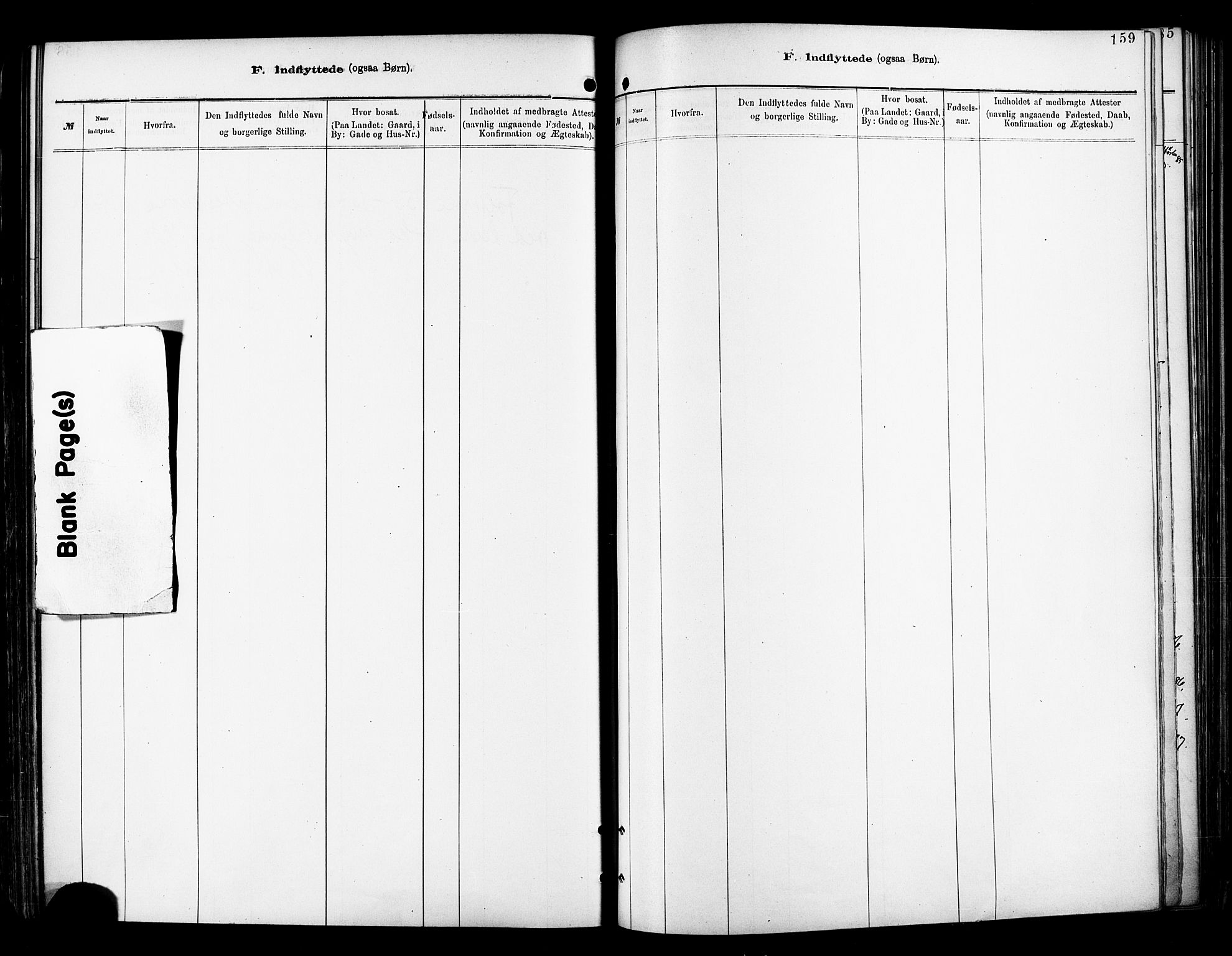 Tromsø sokneprestkontor/stiftsprosti/domprosti, SATØ/S-1343/G/Ga/L0014kirke: Parish register (official) no. 14, 1878-1888, p. 159