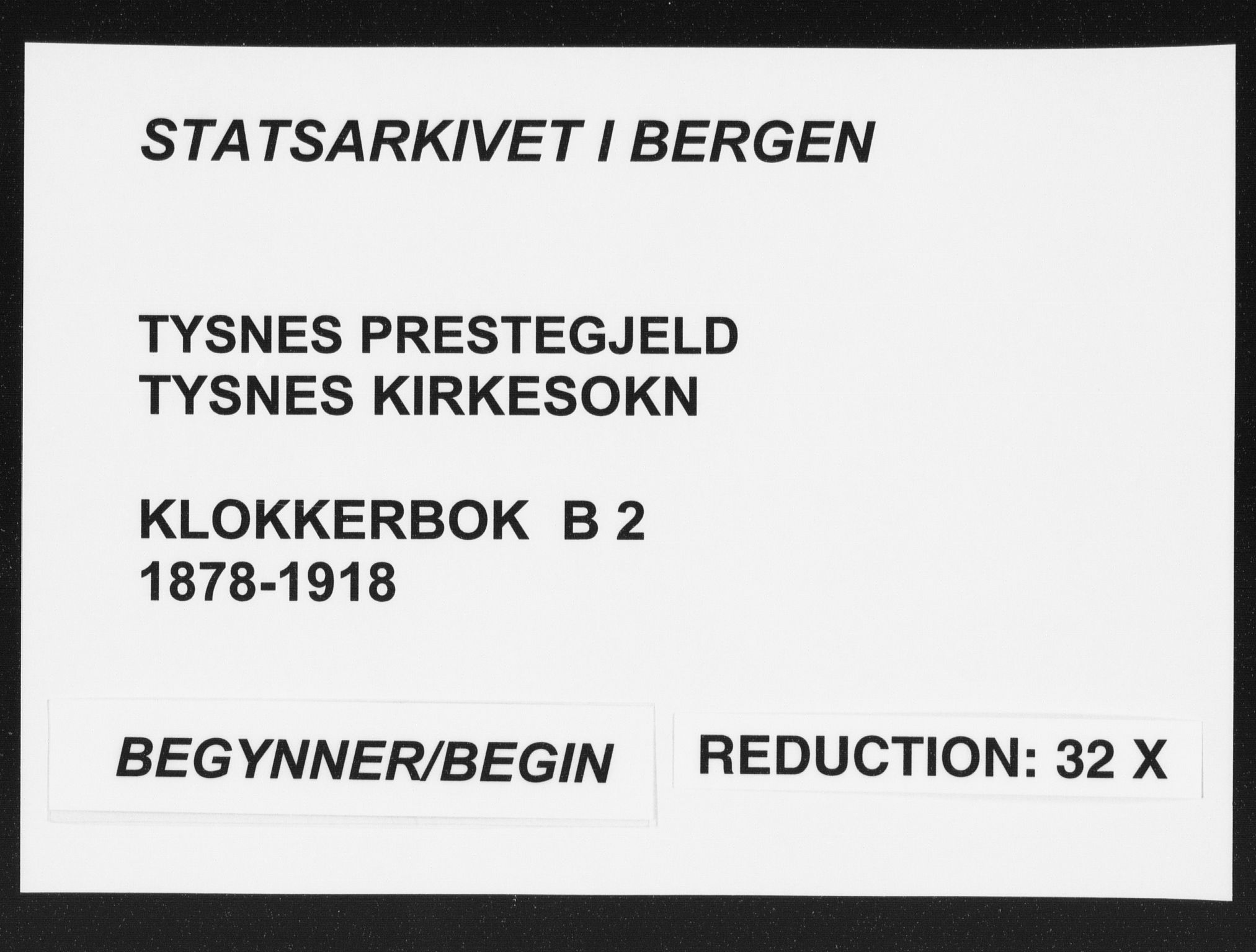 Tysnes sokneprestembete, AV/SAB-A-78601/H/Hab: Parish register (copy) no. B 2, 1878-1918