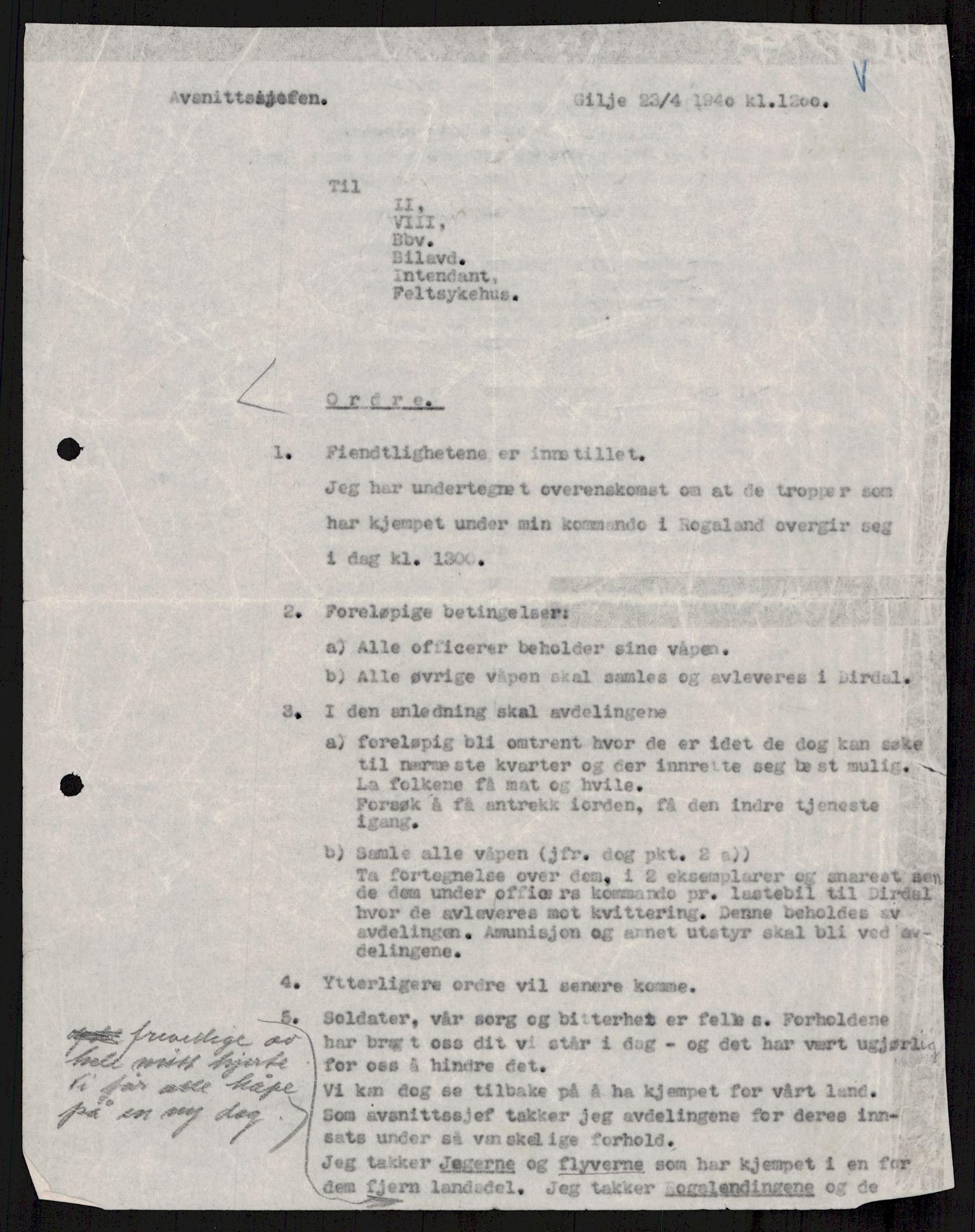 Forsvaret, Forsvarets krigshistoriske avdeling, AV/RA-RAFA-2017/Y/Yb/L0090: II-C-11-320  -  3. Divisjon., 1940, p. 15