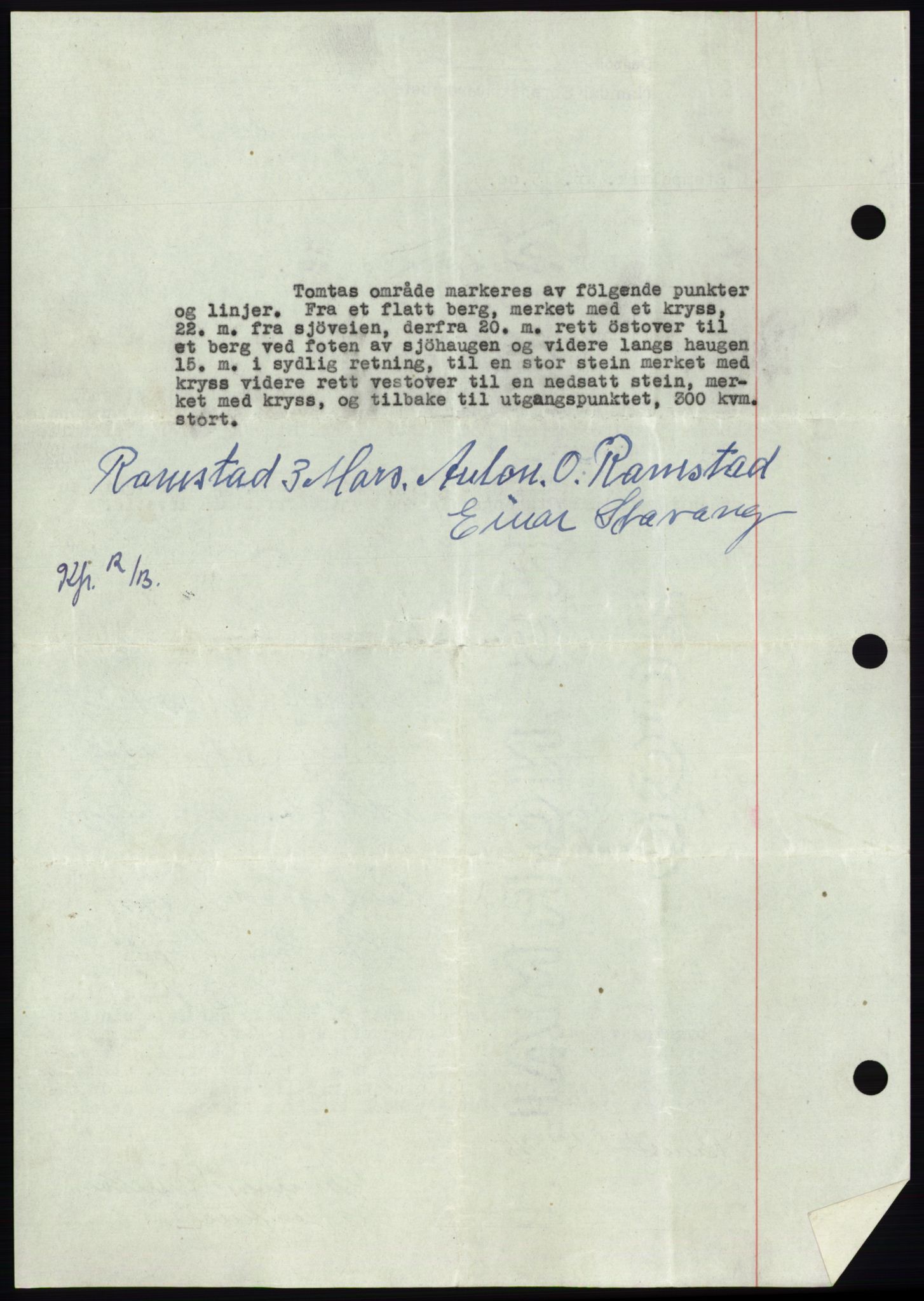 Namdal sorenskriveri, AV/SAT-A-4133/1/2/2C: Mortgage book no. -, 1944-1945, Diary no: : 254/1945