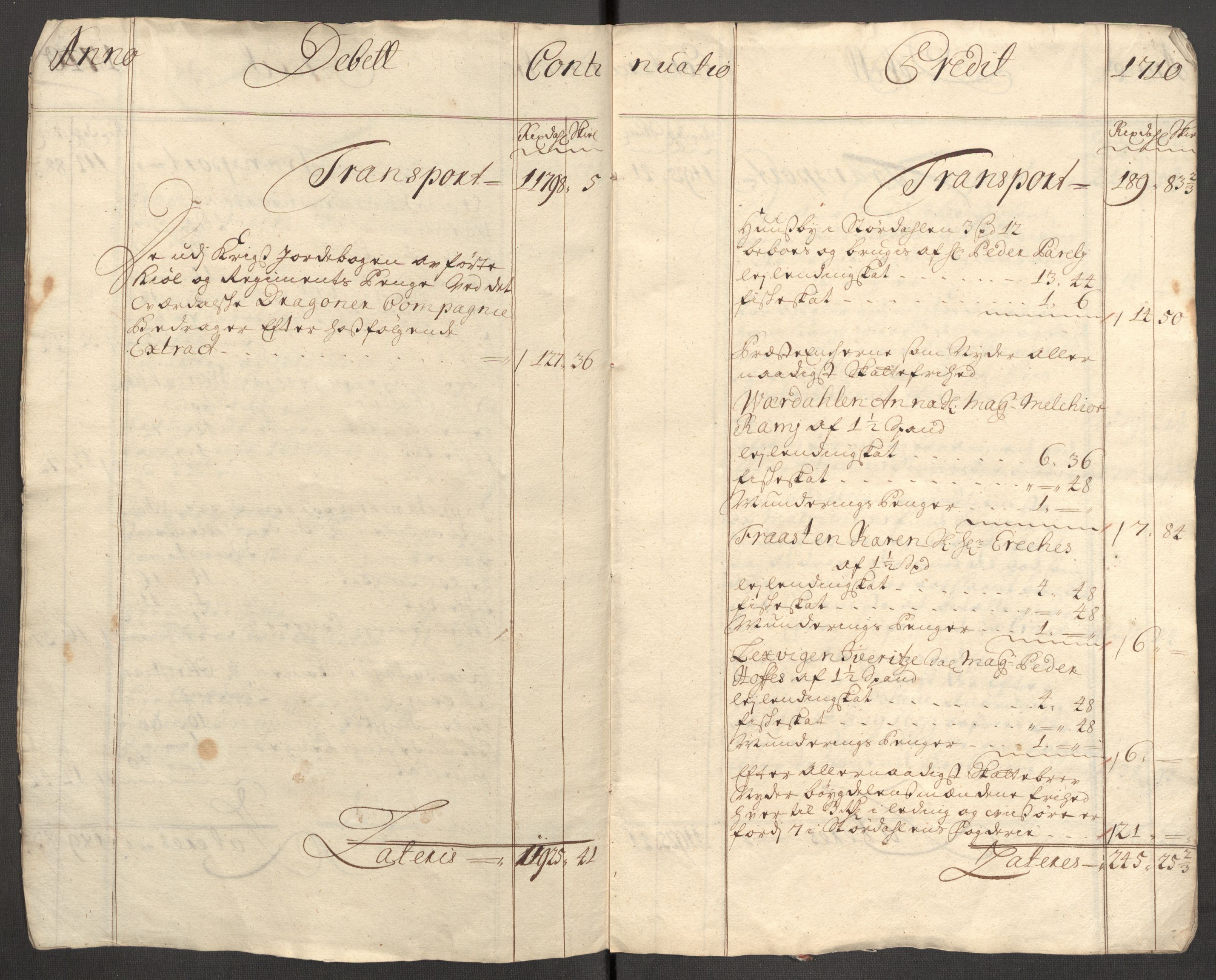 Rentekammeret inntil 1814, Reviderte regnskaper, Fogderegnskap, AV/RA-EA-4092/R62/L4200: Fogderegnskap Stjørdal og Verdal, 1710, p. 6