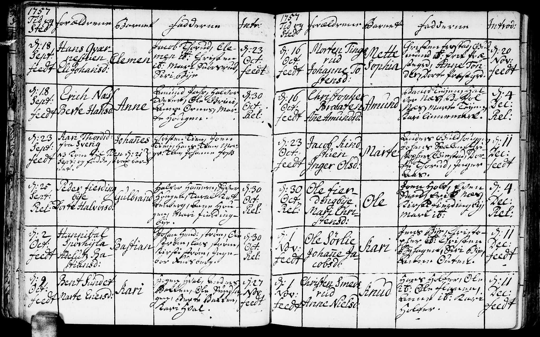 Fet prestekontor Kirkebøker, SAO/A-10370a/F/Fa/L0004: Parish register (official) no. I 4, 1751-1773, p. 39