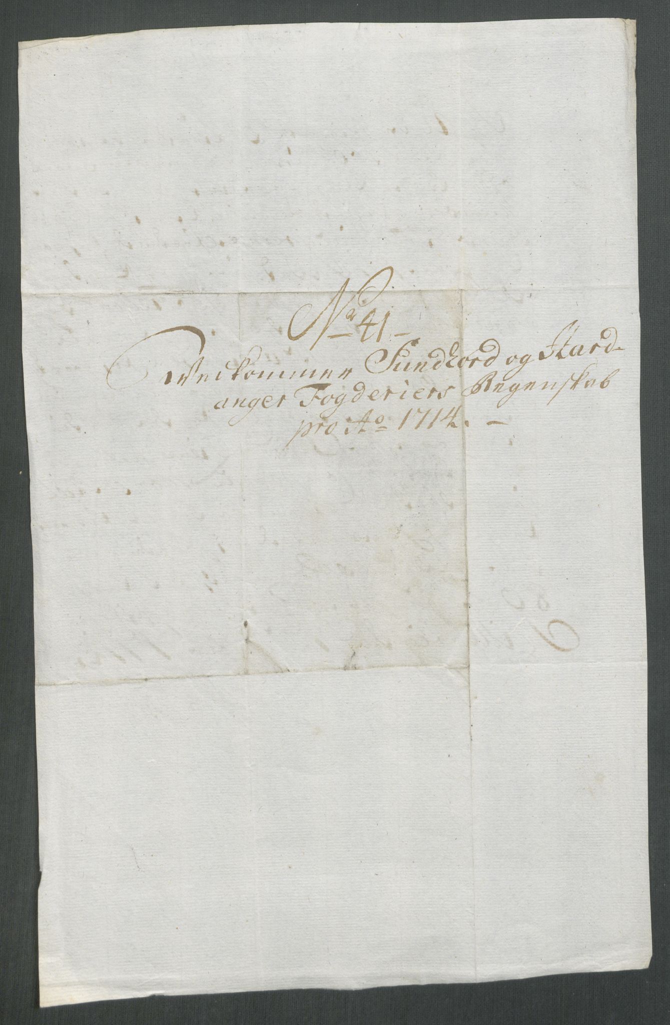 Rentekammeret inntil 1814, Reviderte regnskaper, Fogderegnskap, AV/RA-EA-4092/R48/L2990: Fogderegnskap Sunnhordland og Hardanger, 1714, p. 290