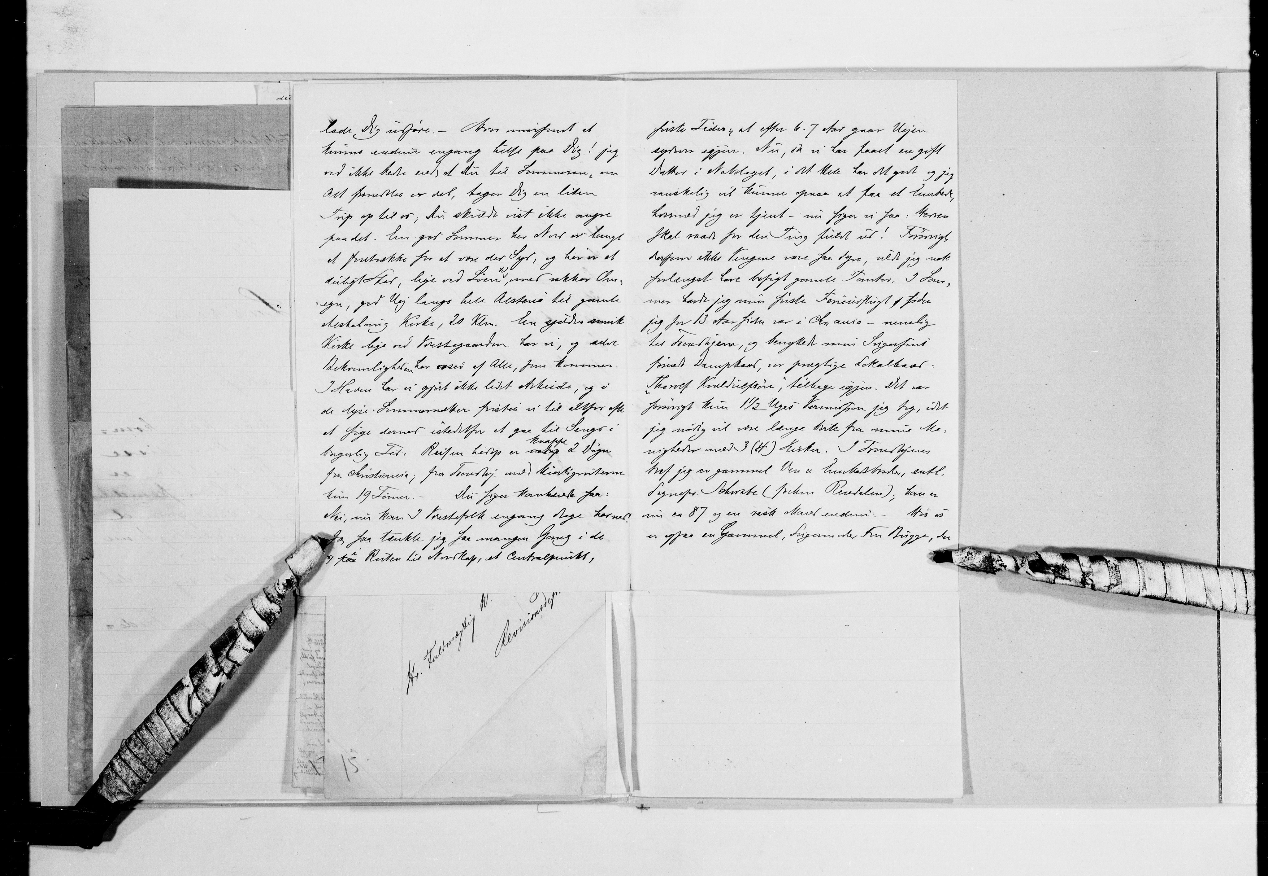 Lassens samlinger, AV/RA-PA-0051/G/L0098: Alfabetisk ordnede brev til Wilhelm Lassen: Hagemann - Jørgensen, 1815-1907, p. 244