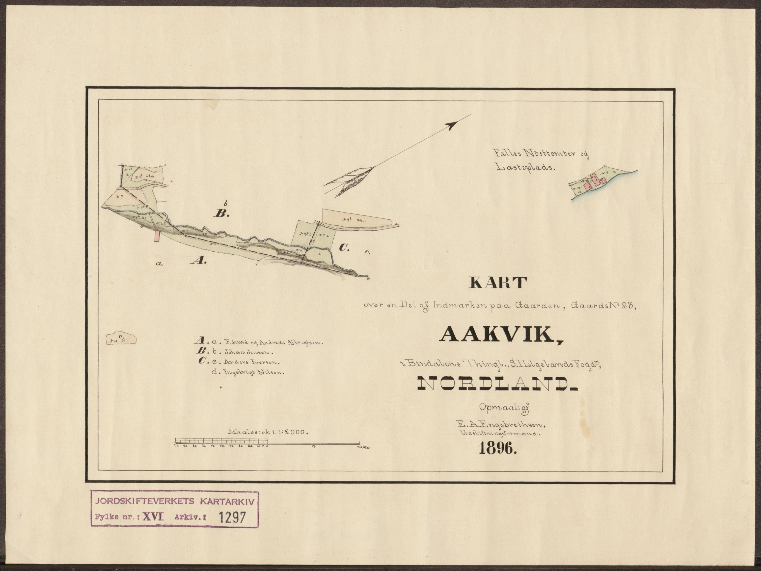 Jordskifteverkets kartarkiv, AV/RA-S-3929/T, 1859-1988, p. 1471