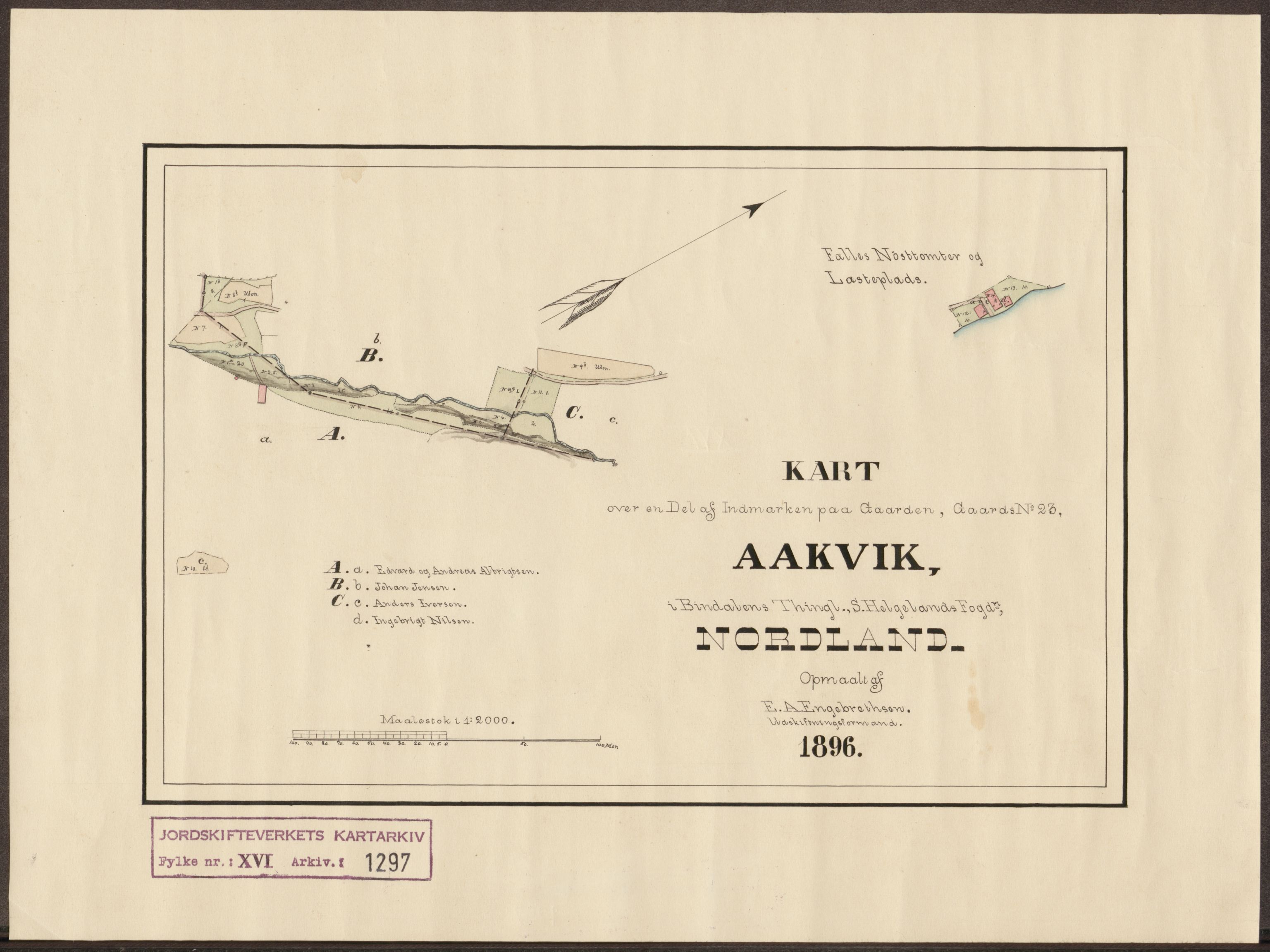 Jordskifteverkets kartarkiv, RA/S-3929/T, 1859-1988, p. 1471