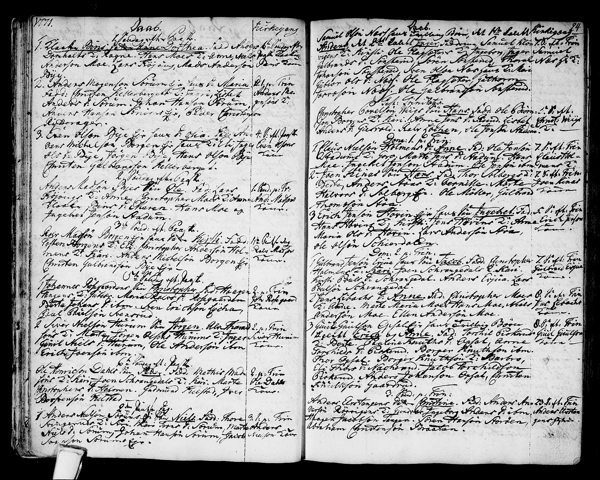 Hole kirkebøker, SAKO/A-228/F/Fa/L0002: Parish register (official) no. I 2, 1766-1814, p. 24