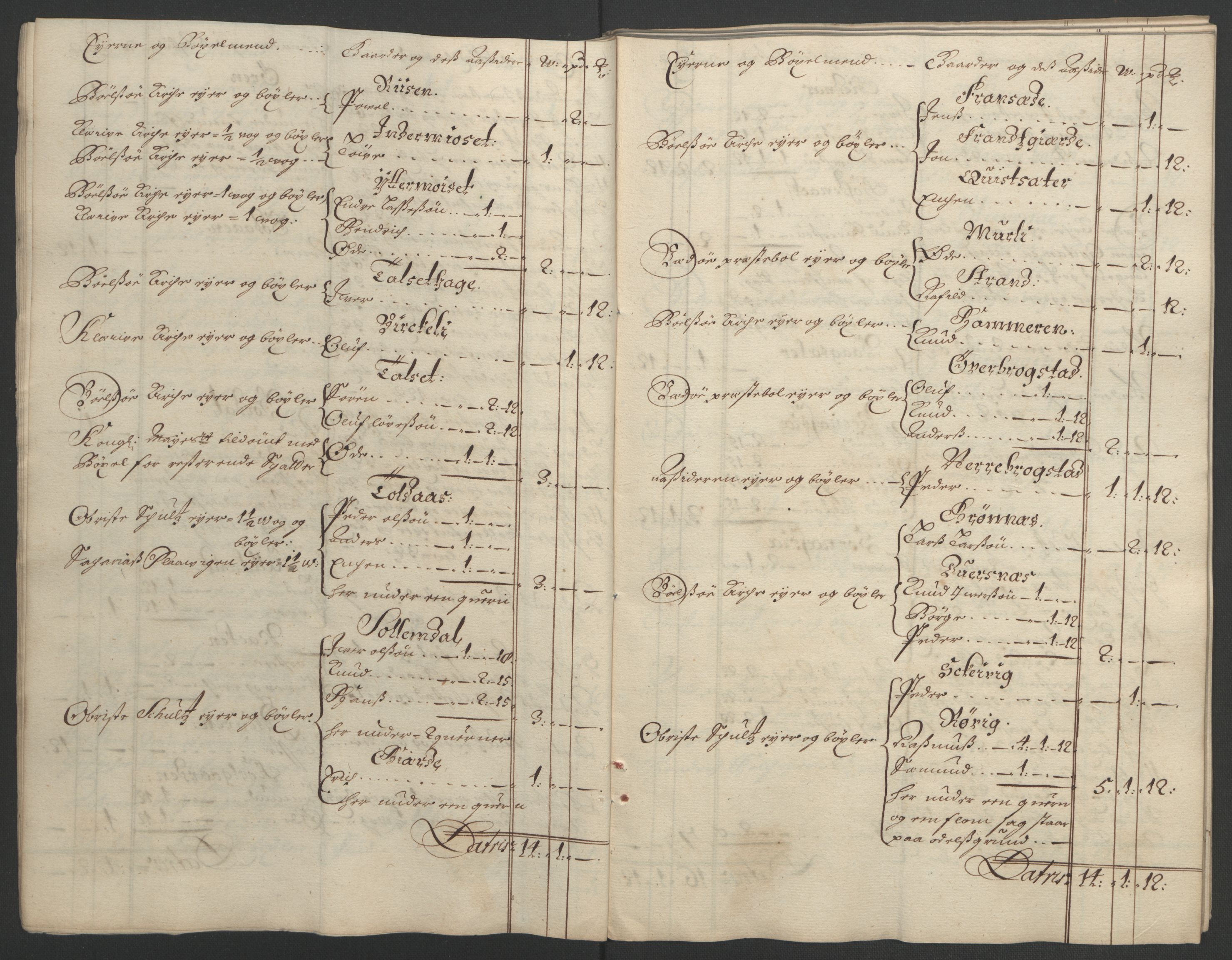 Rentekammeret inntil 1814, Reviderte regnskaper, Fogderegnskap, AV/RA-EA-4092/R55/L3650: Fogderegnskap Romsdal, 1692, p. 19