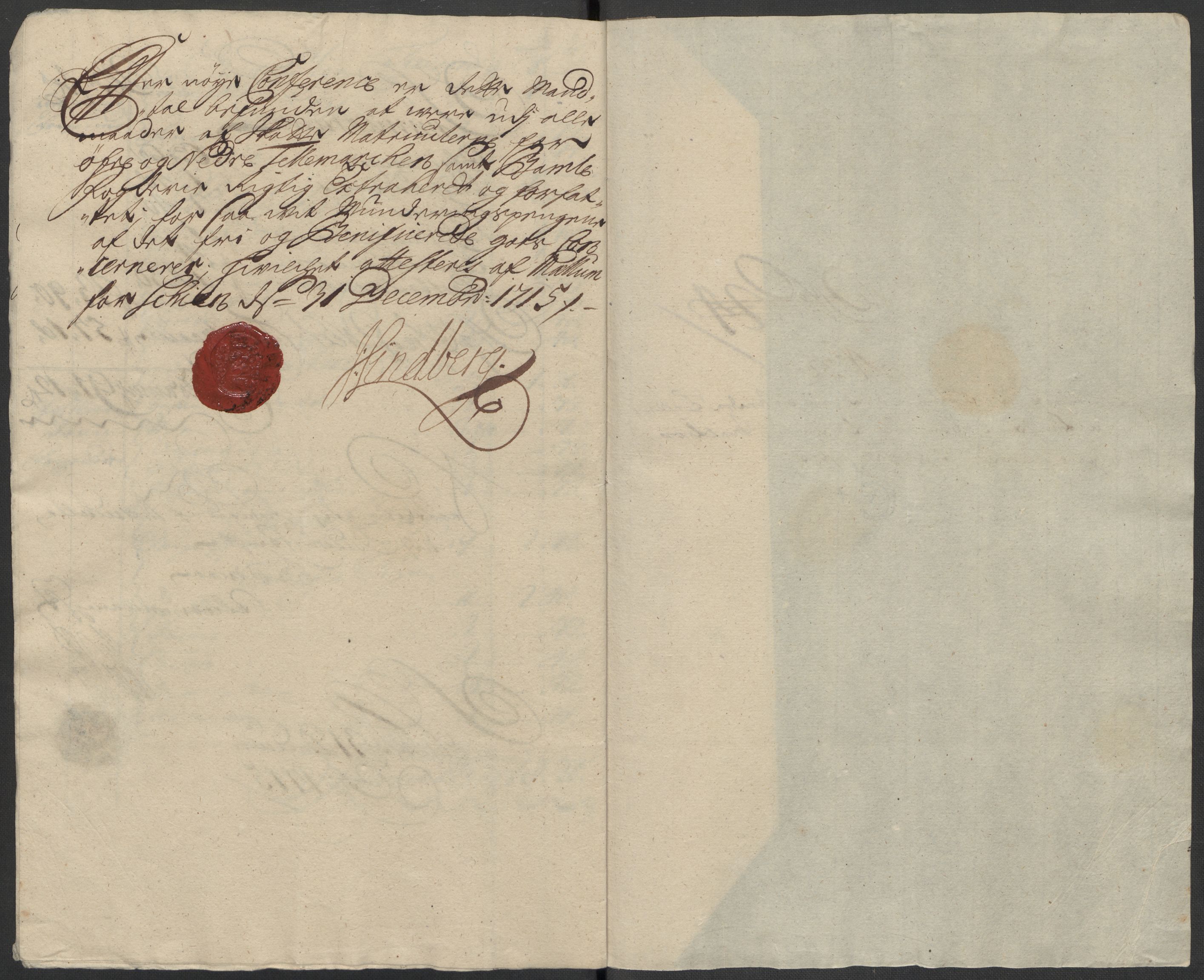 Rentekammeret inntil 1814, Reviderte regnskaper, Fogderegnskap, AV/RA-EA-4092/R36/L2127: Fogderegnskap Øvre og Nedre Telemark og Bamble, 1715, p. 337