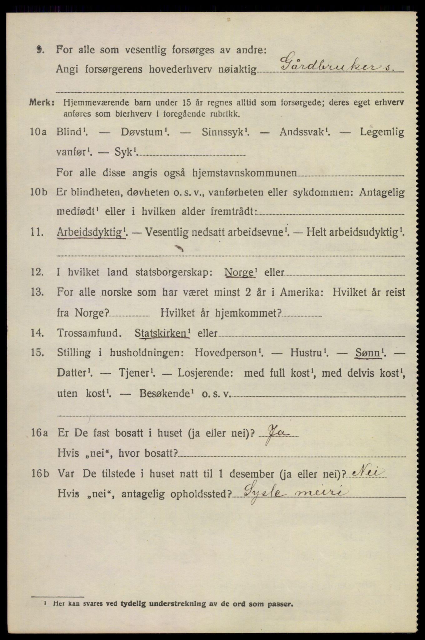 SAKO, 1920 census for Modum, 1920, p. 27714