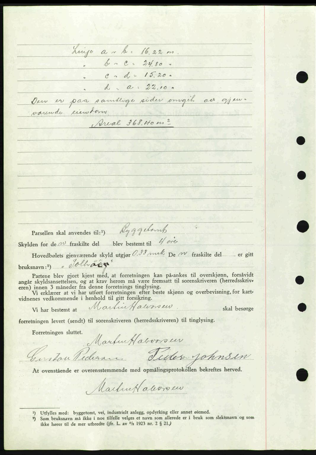 Gjerpen sorenskriveri, SAKO/A-216/G/Ga/Gae/L0067: Mortgage book no. A-66 - A-68, 1936-1937, Diary no: : 3104/1936