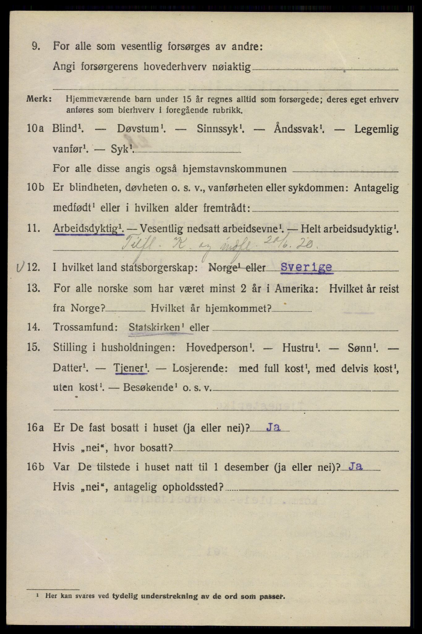 SAO, 1920 census for Kristiania, 1920, p. 548930